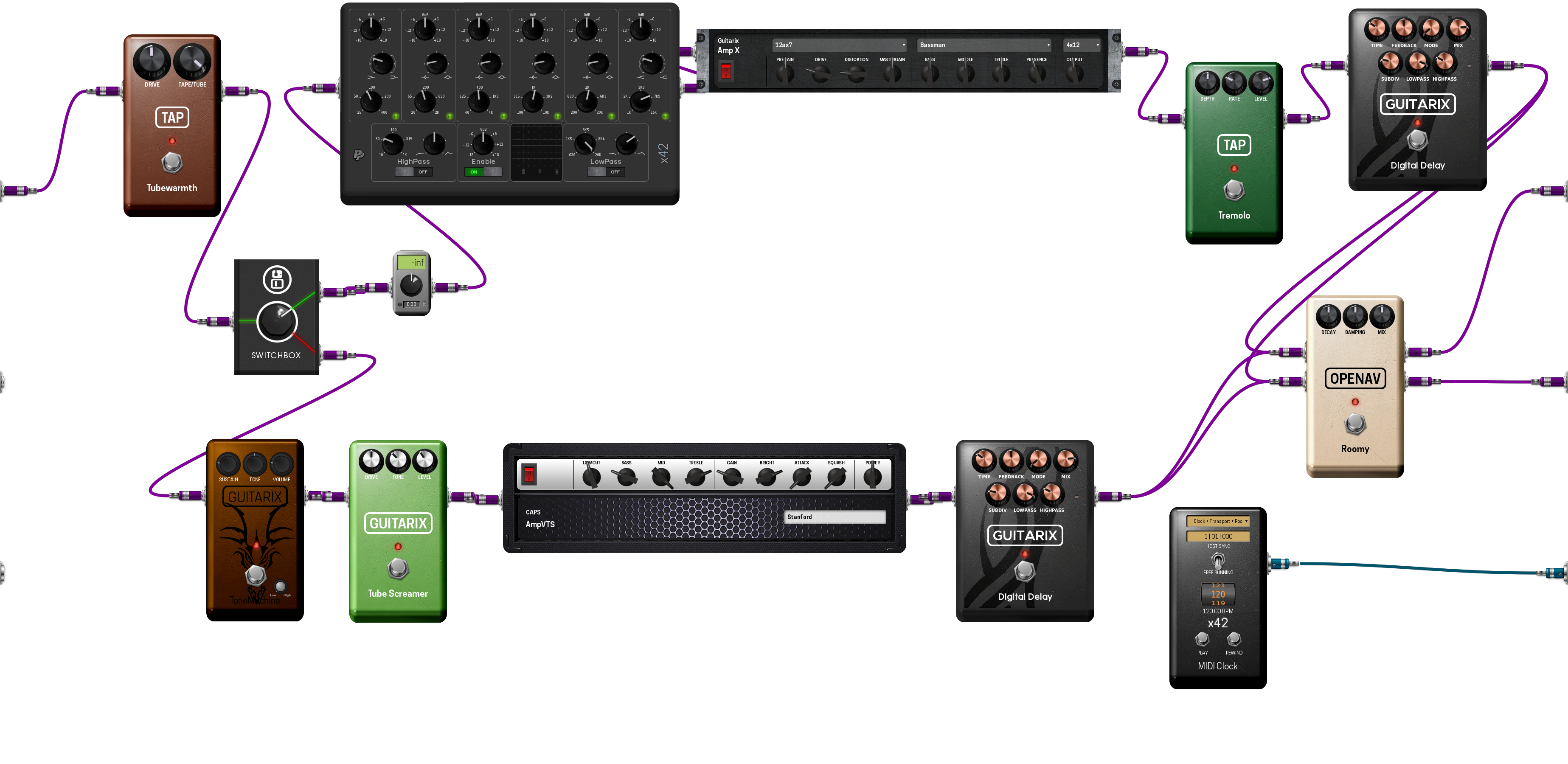 Pedalboard screenshot