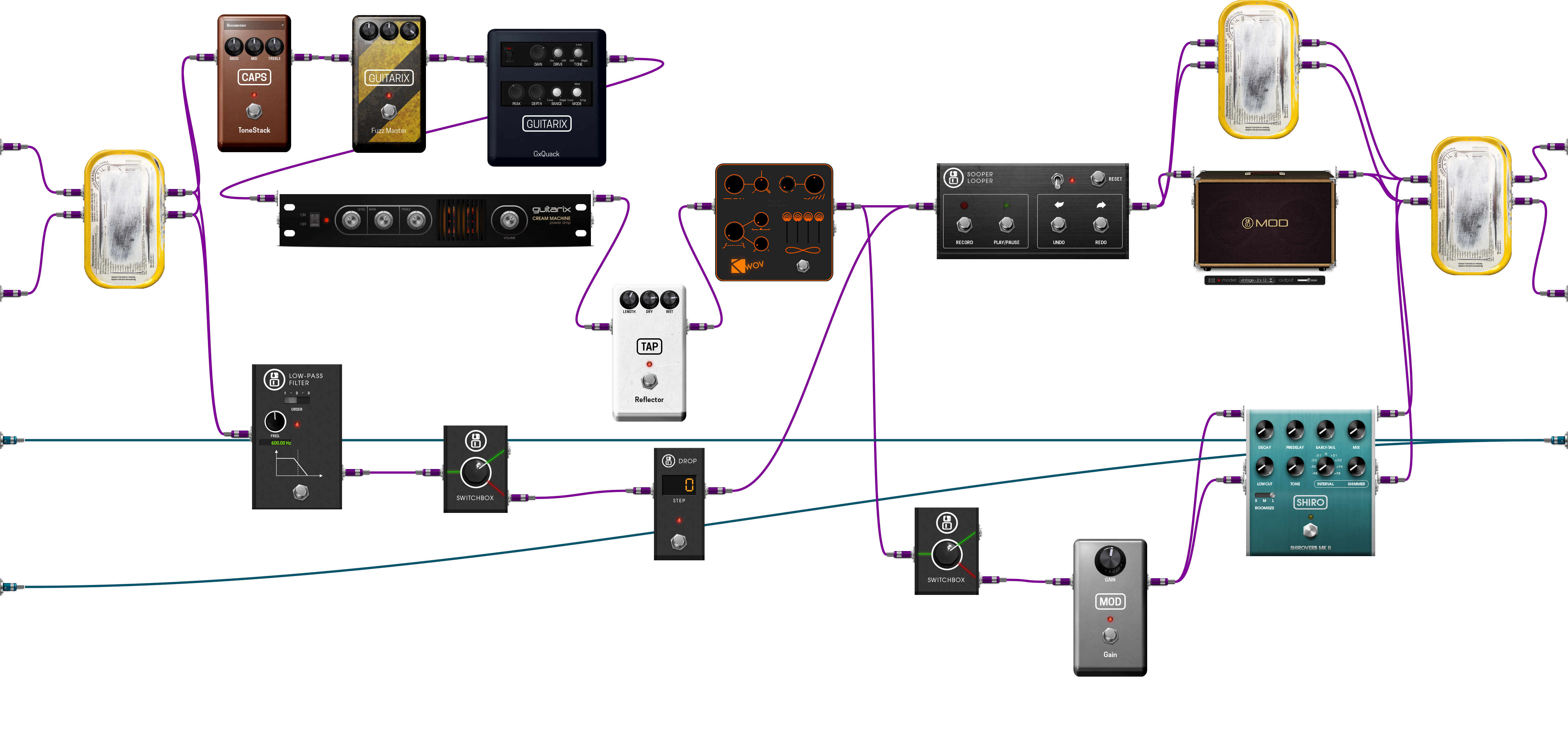 Pedalboard screenshot