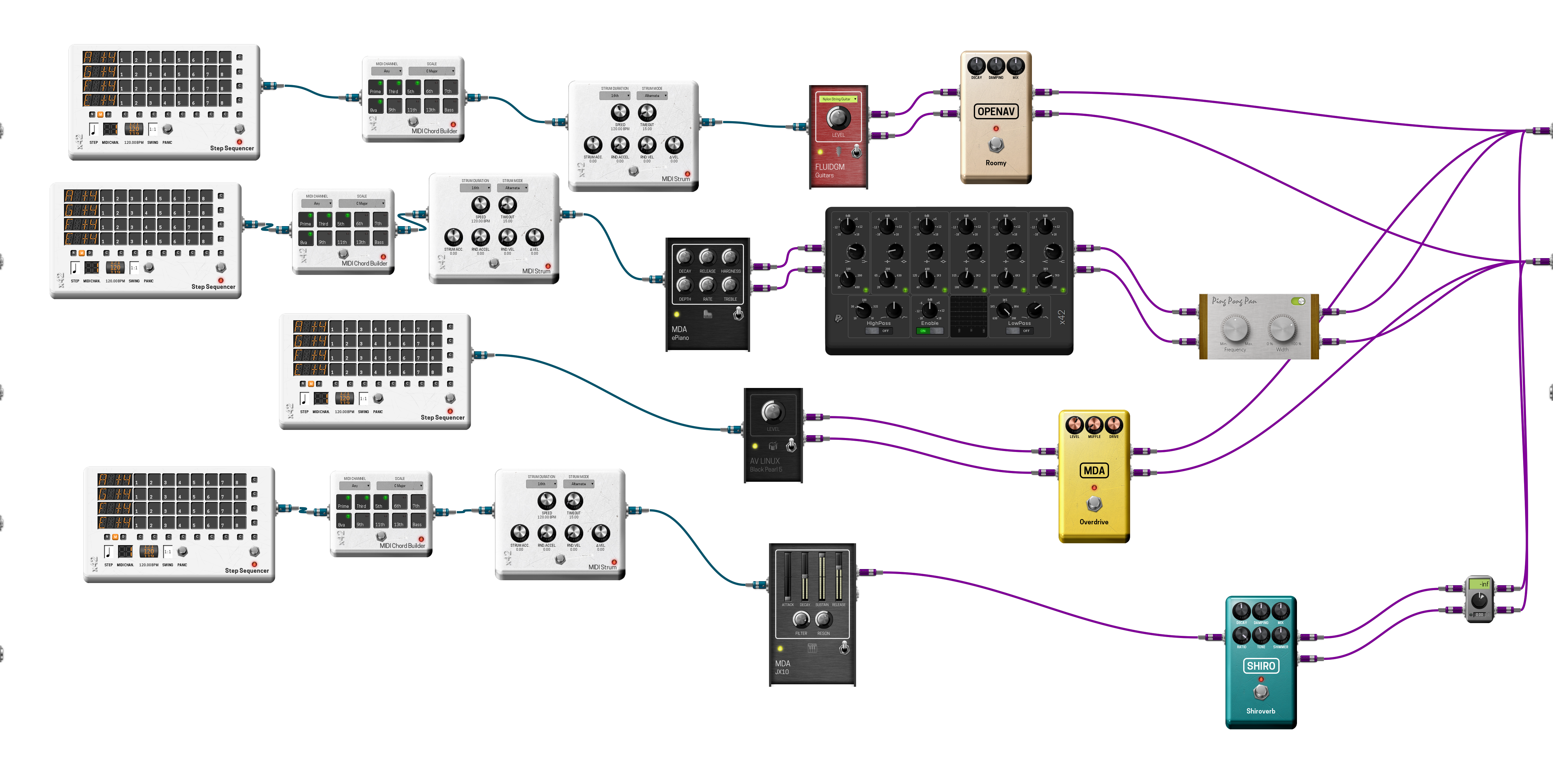 Pedalboard screenshot