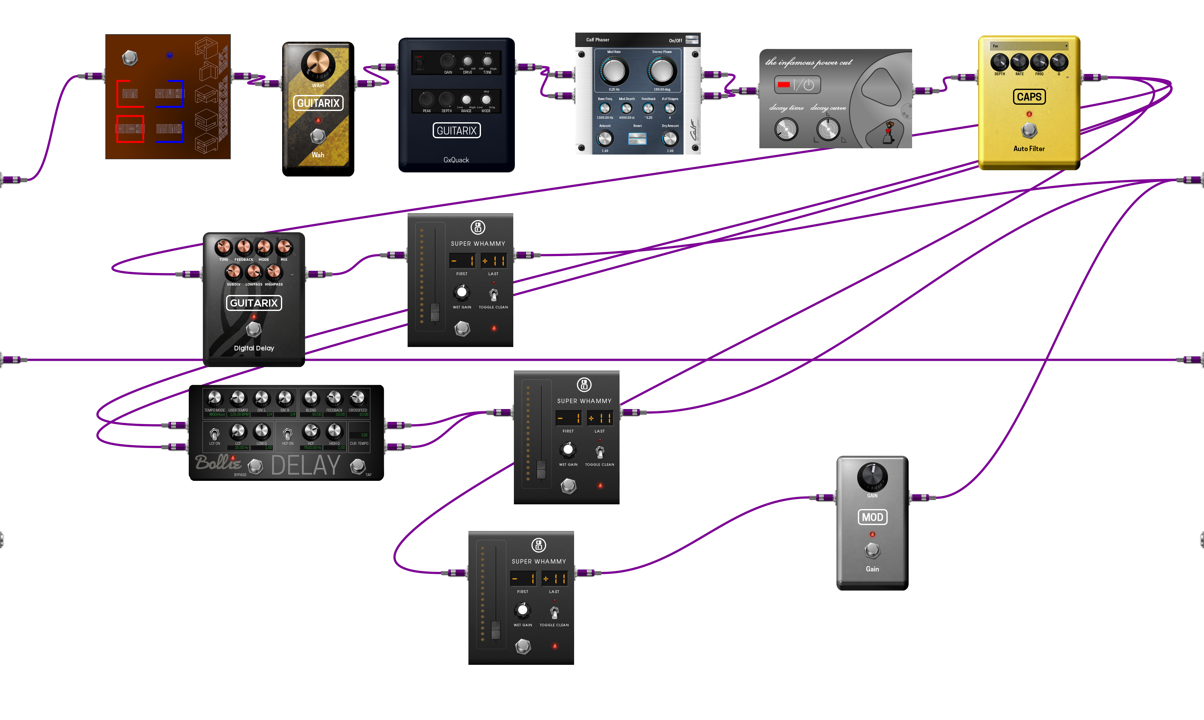 Pedalboard screenshot