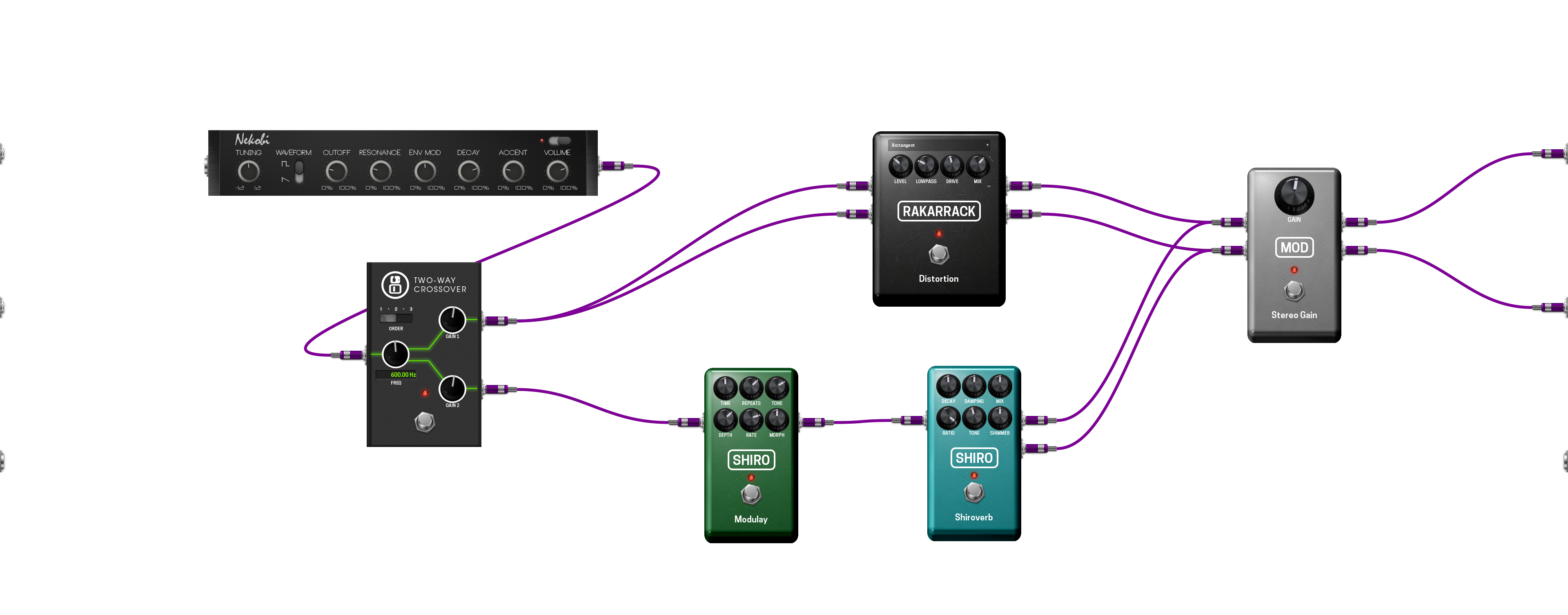 Pedalboard screenshot