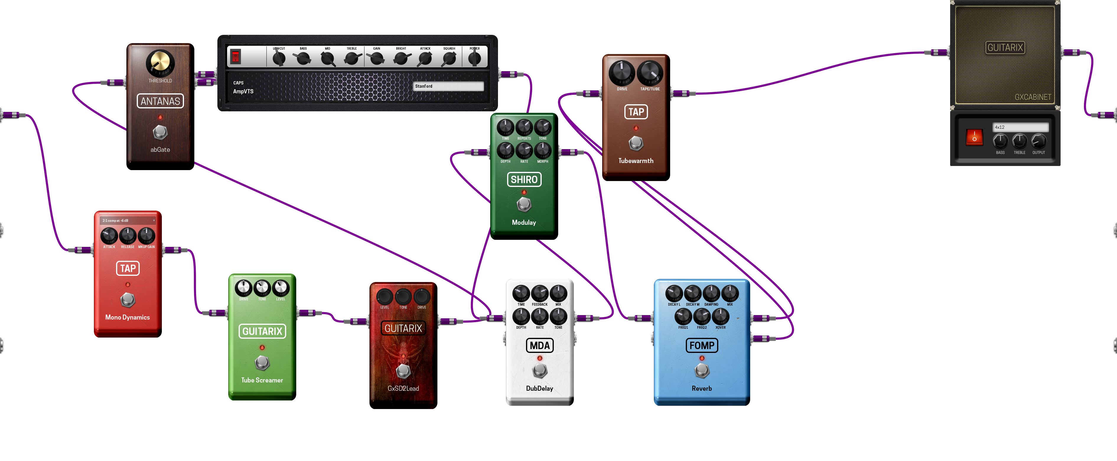 Pedalboard screenshot