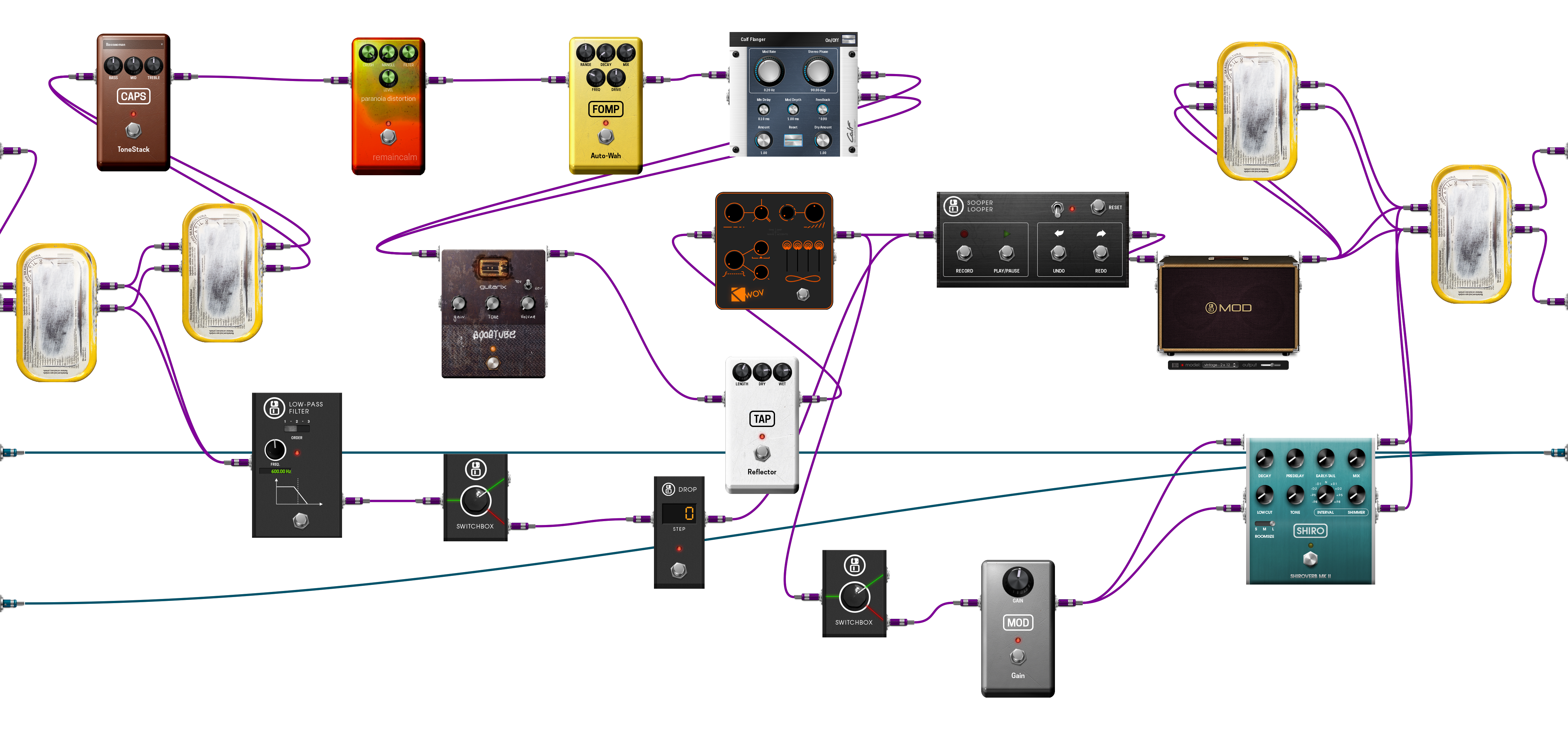 Pedalboard screenshot