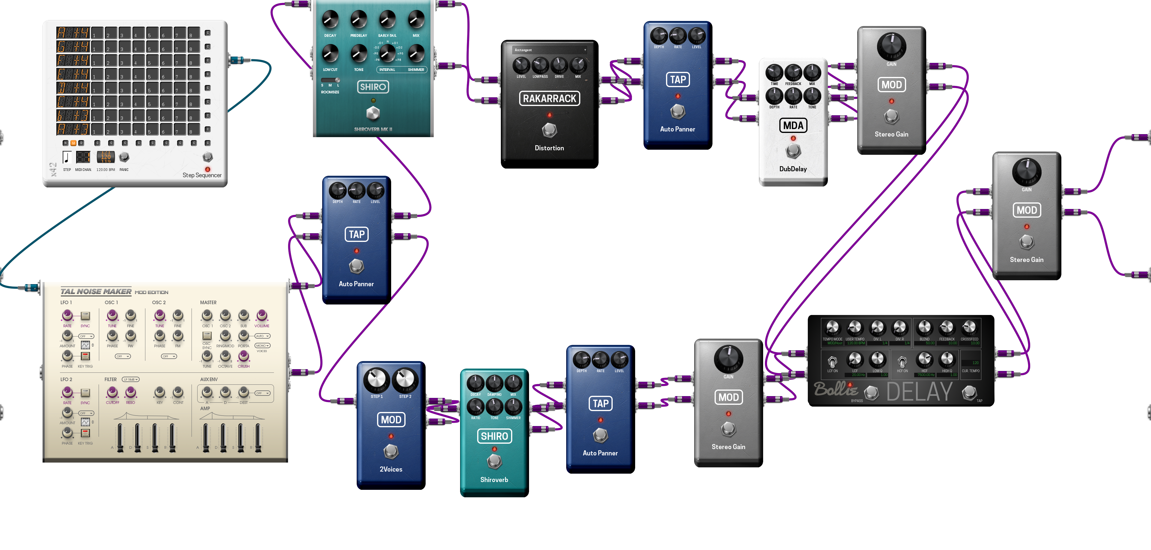 Pedalboard screenshot