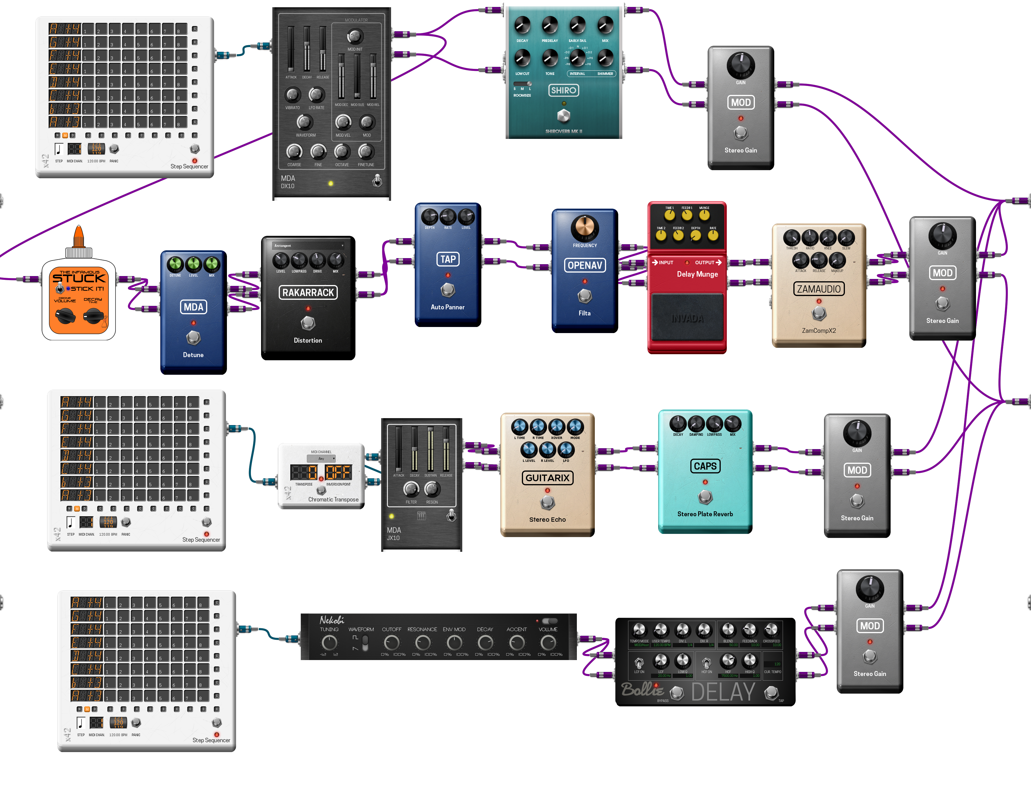 Pedalboard screenshot