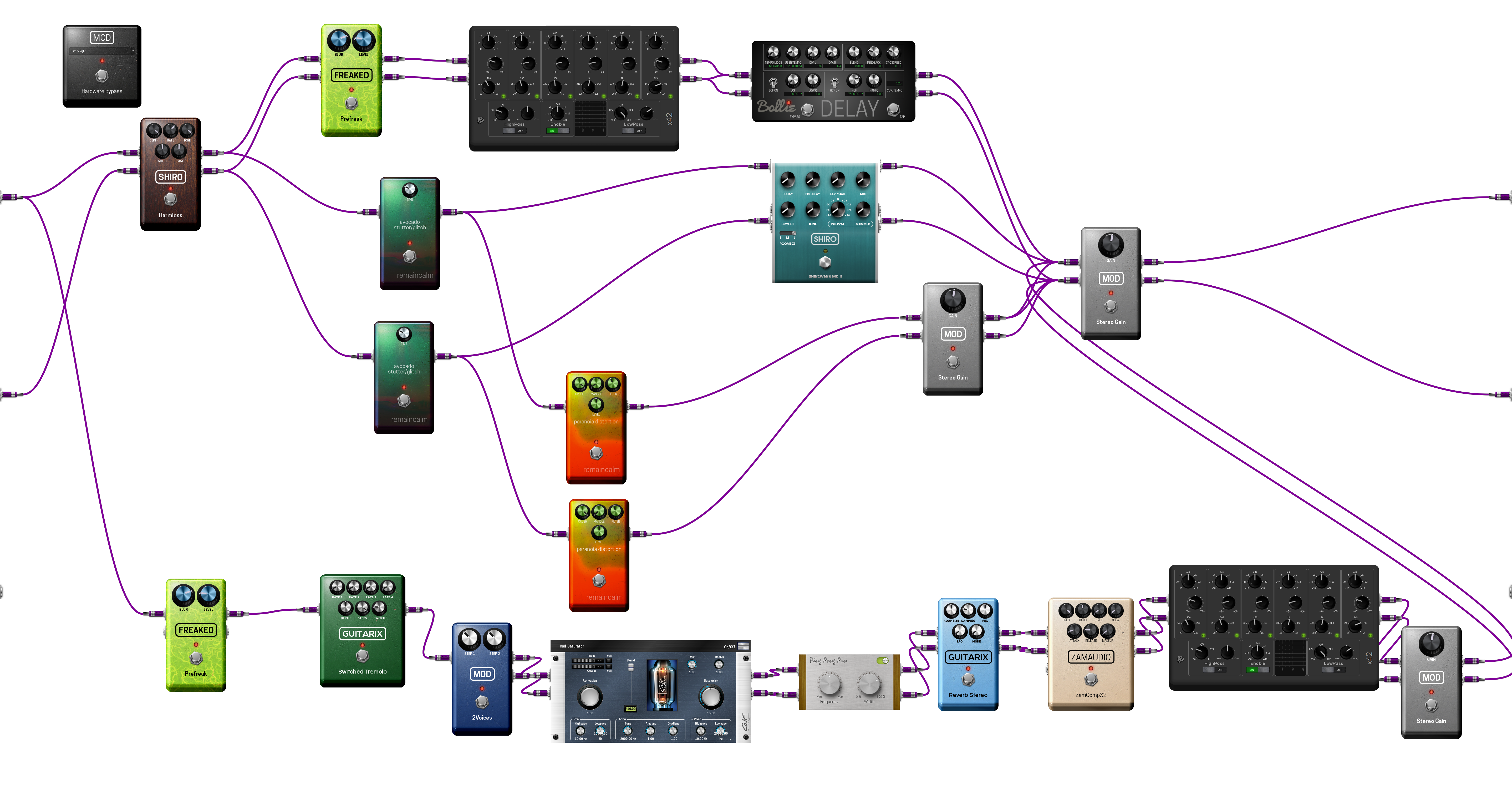 Pedalboard screenshot