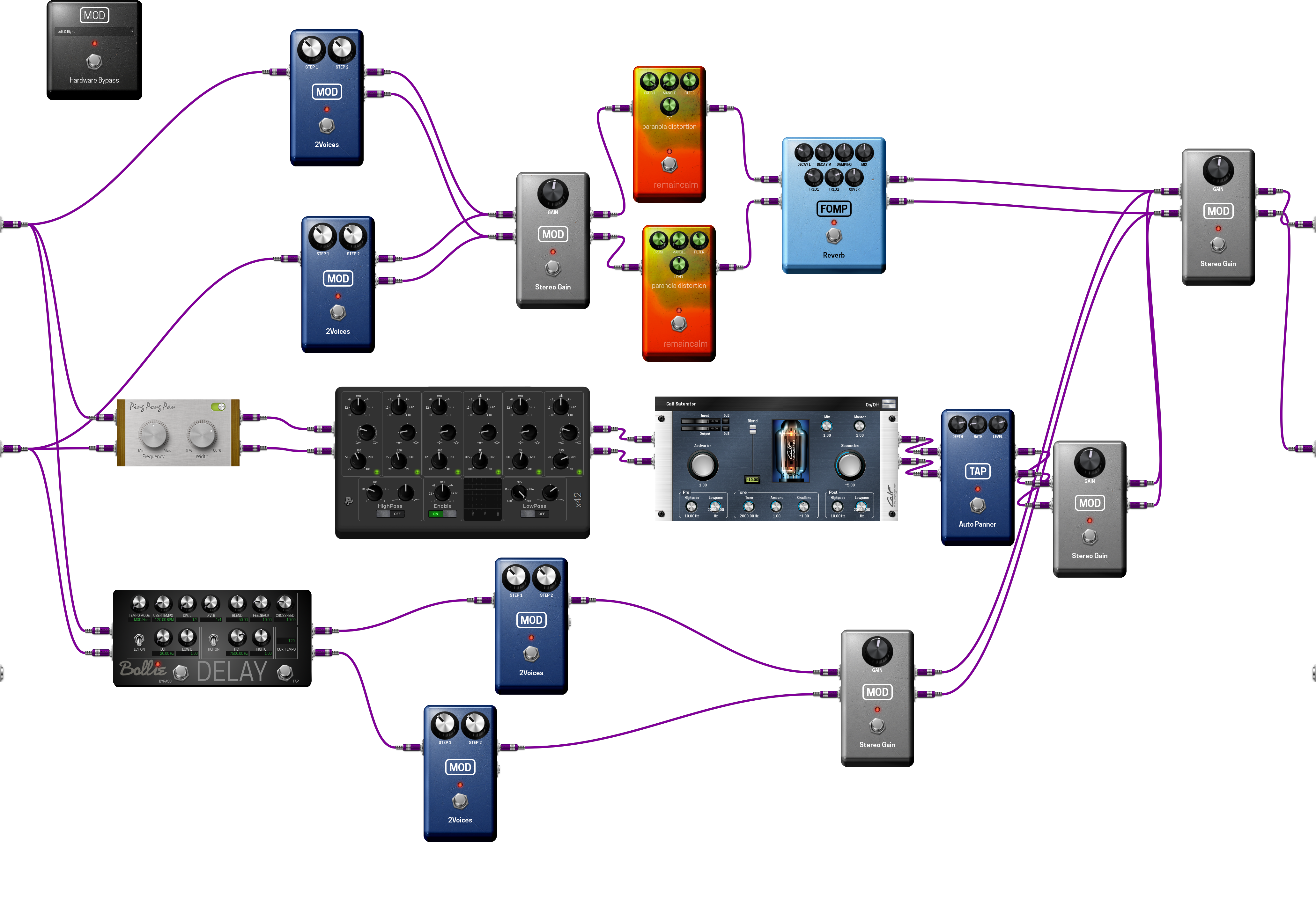 Pedalboard screenshot