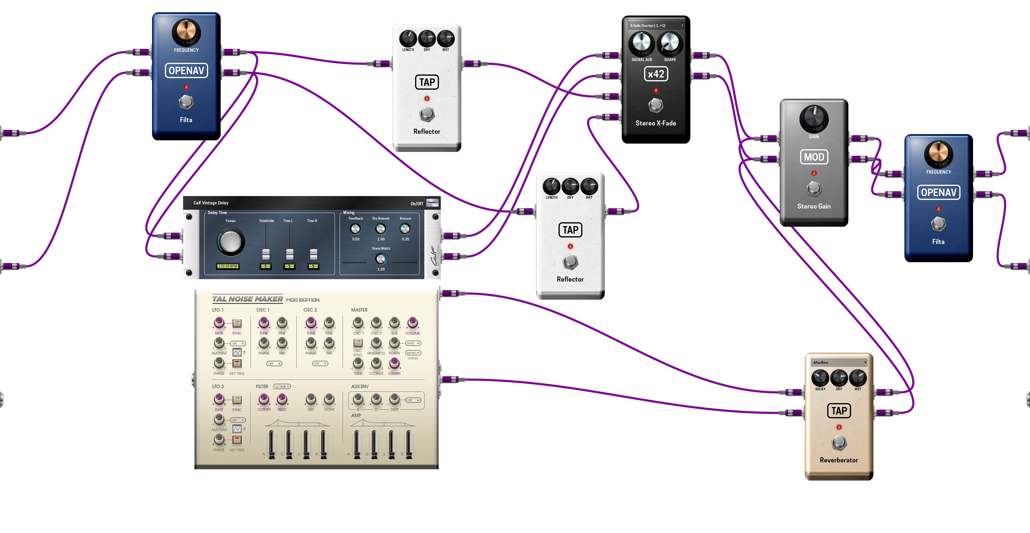 Pedalboard screenshot