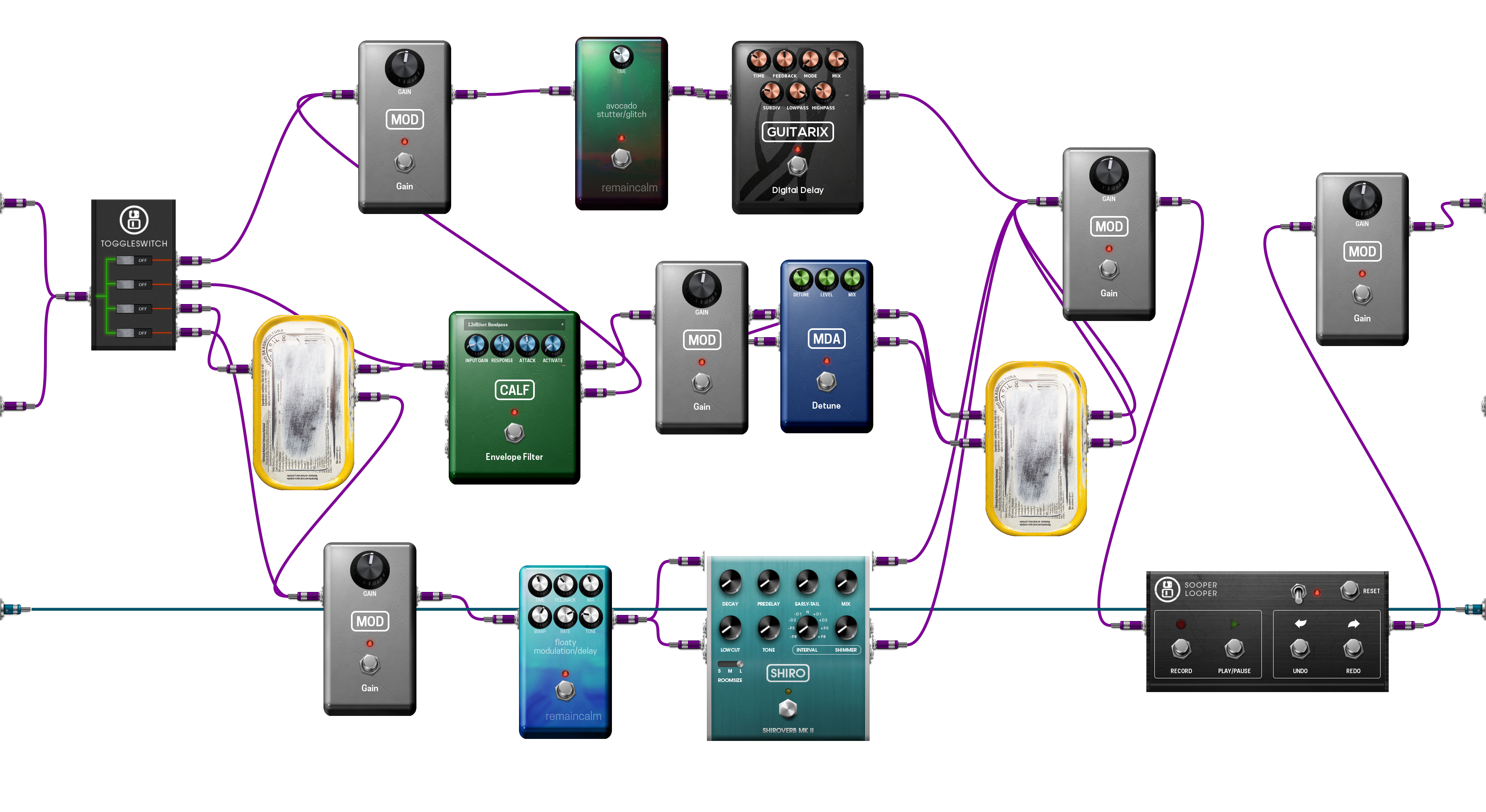 Pedalboard screenshot