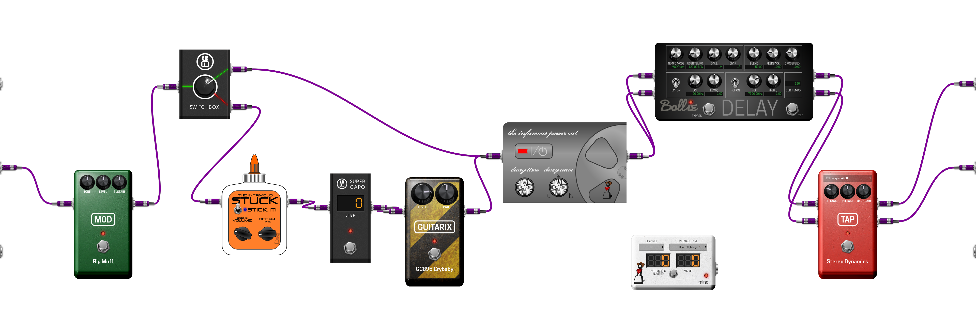 Pedalboard screenshot