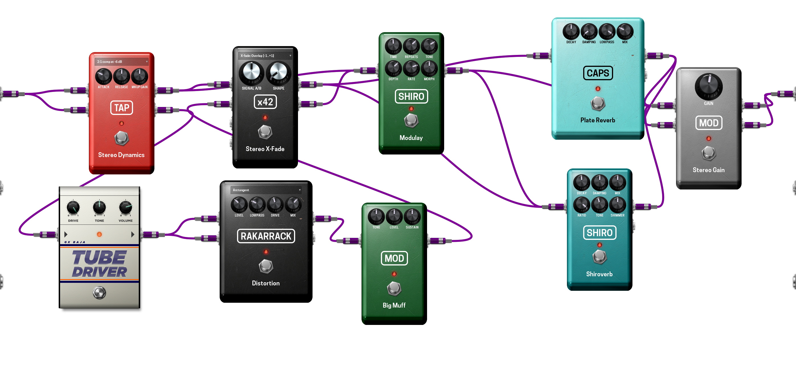 Pedalboard screenshot