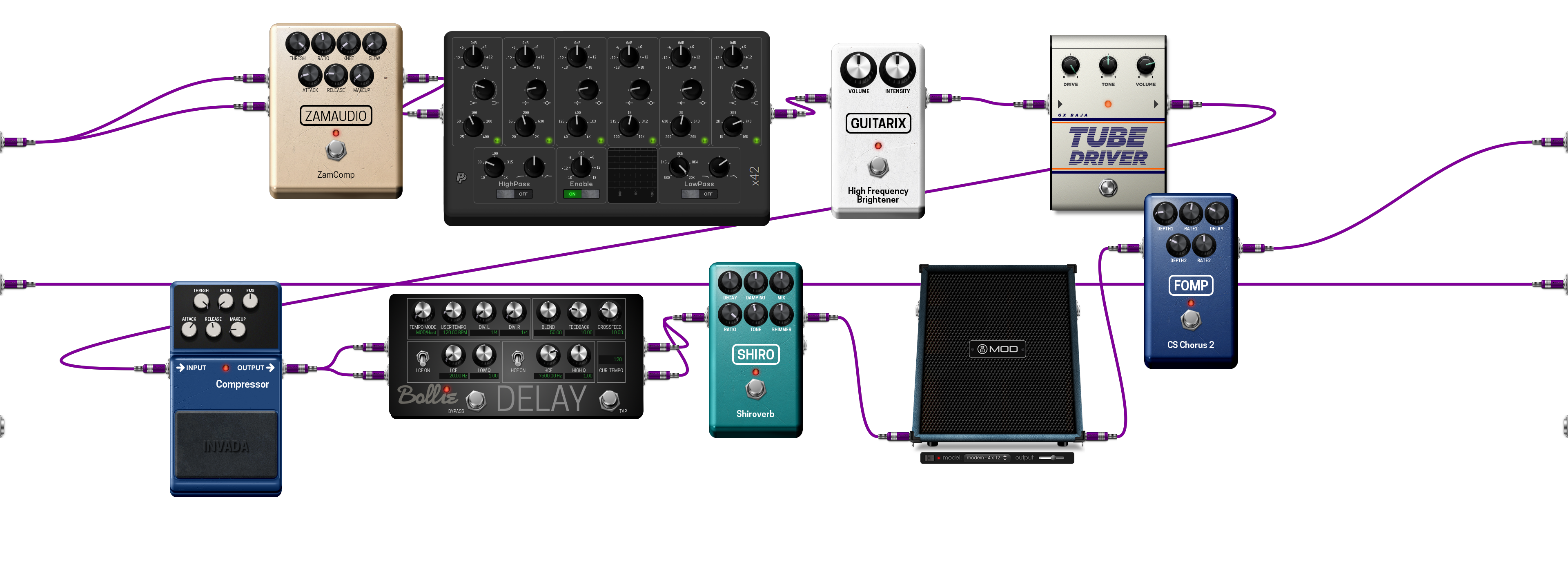 Pedalboard screenshot