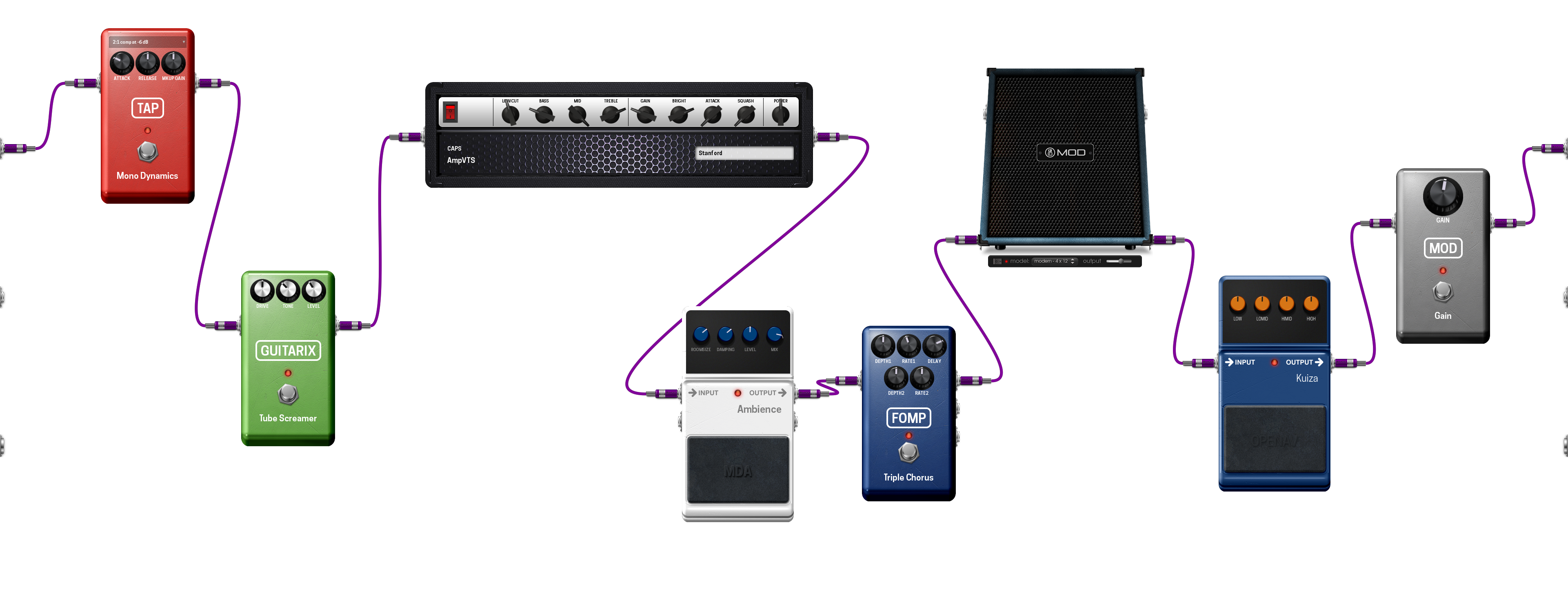 Pedalboard screenshot