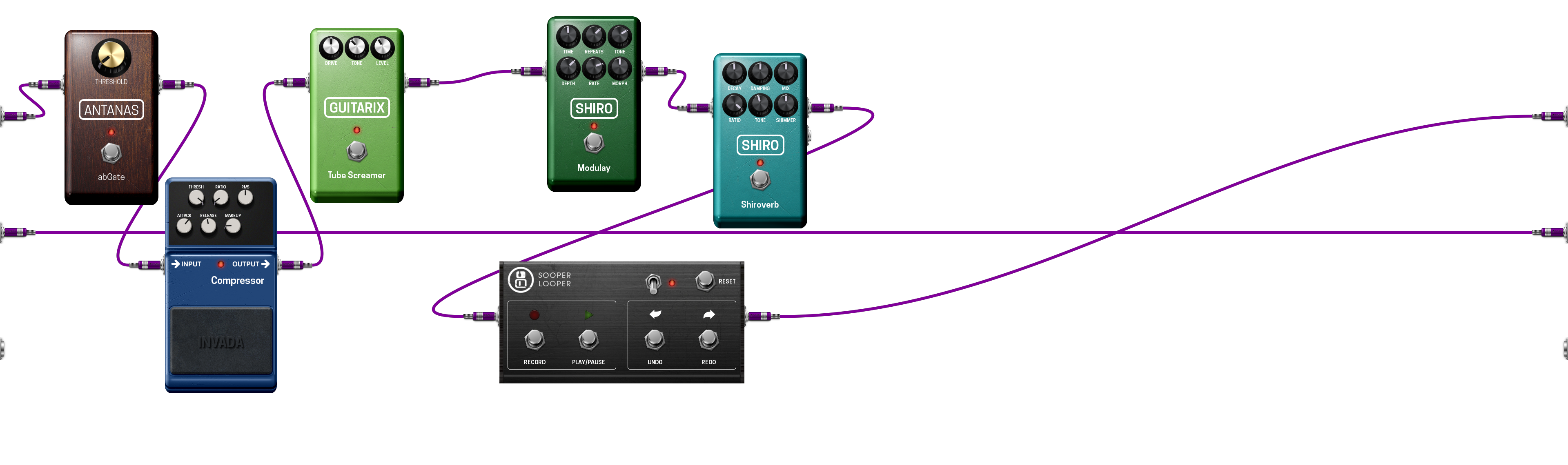 Pedalboard screenshot