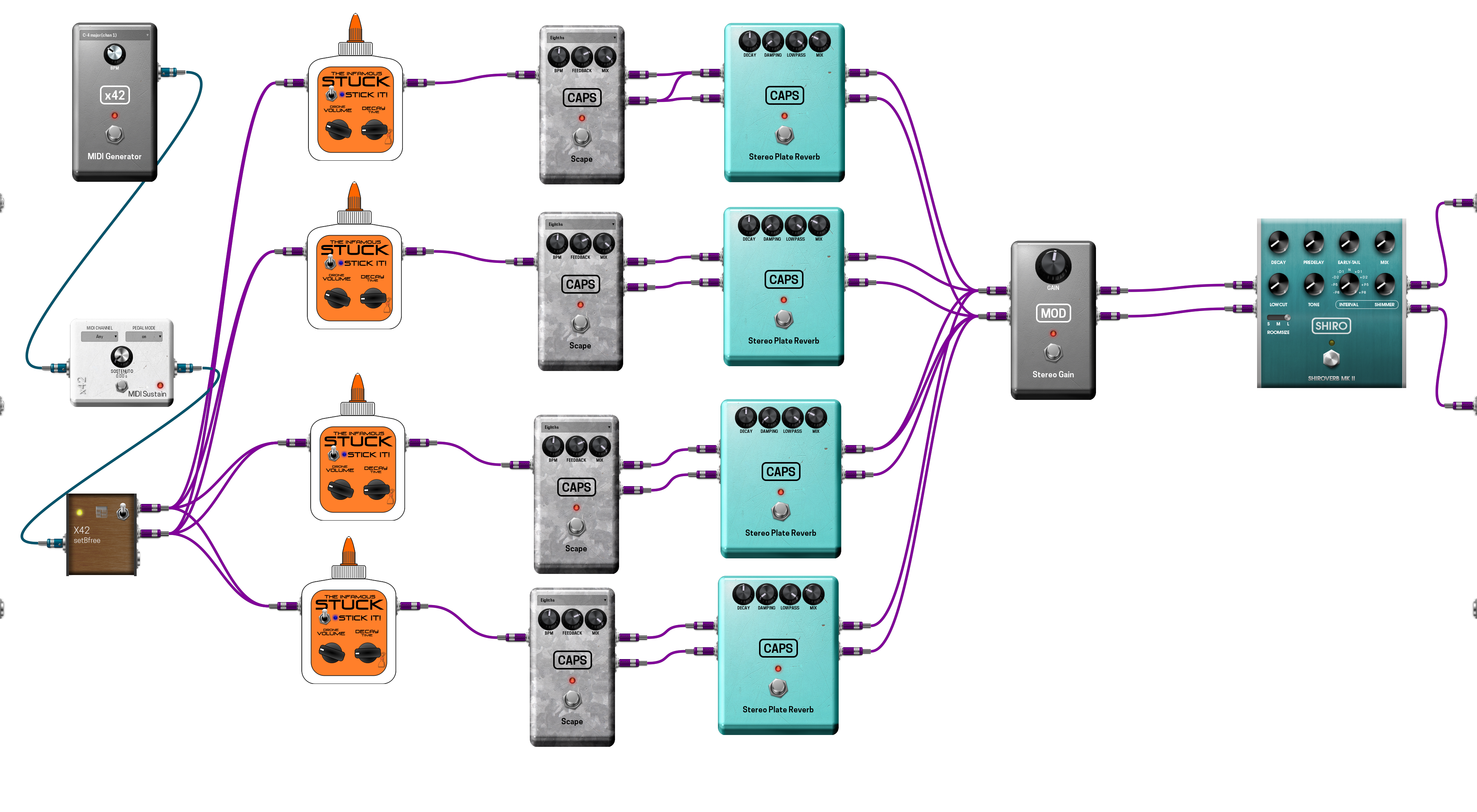 Pedalboard screenshot