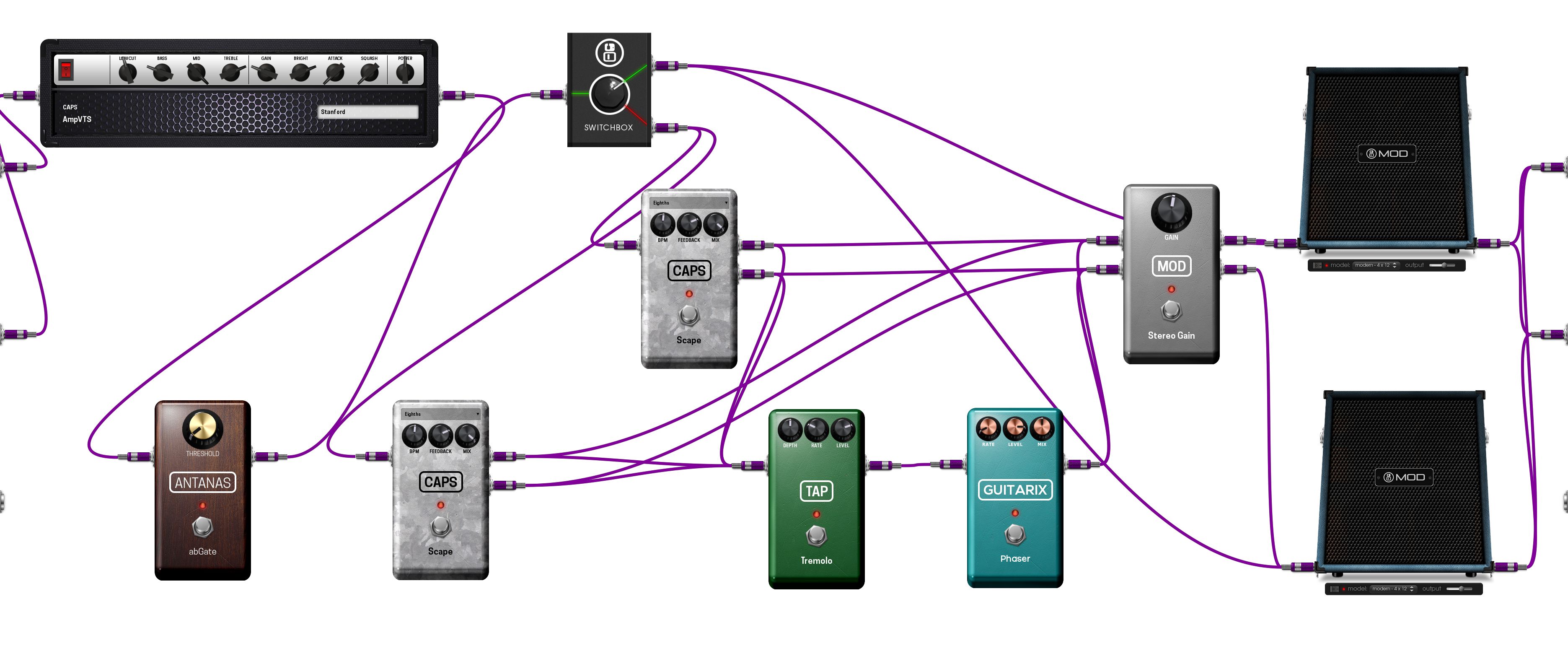 Pedalboard screenshot