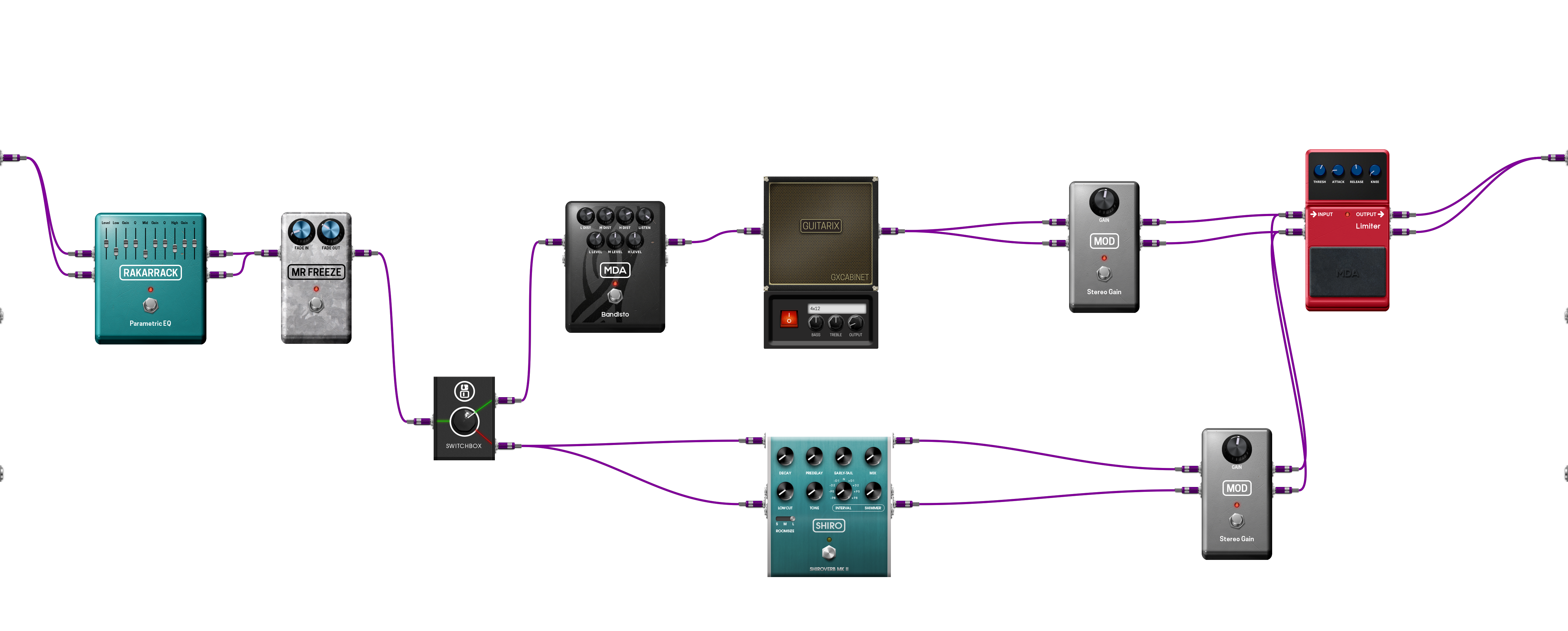 Pedalboard screenshot