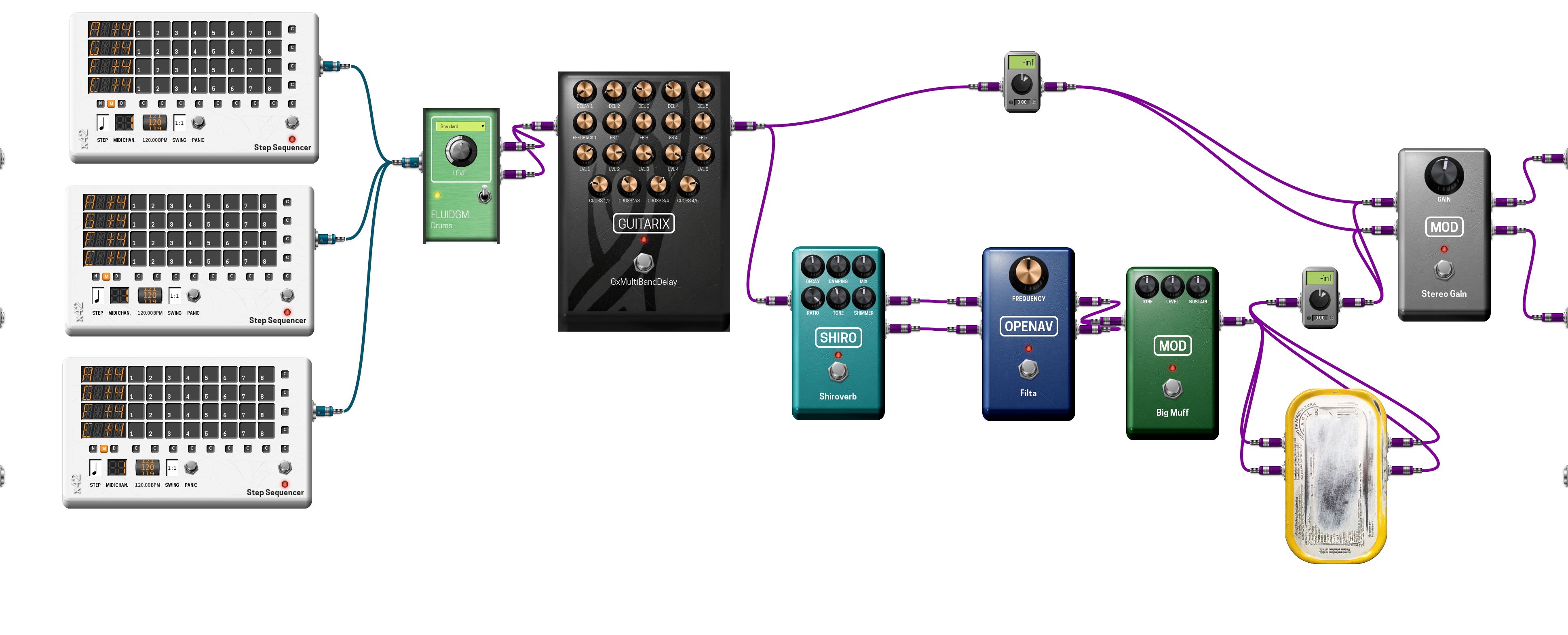 Pedalboard screenshot