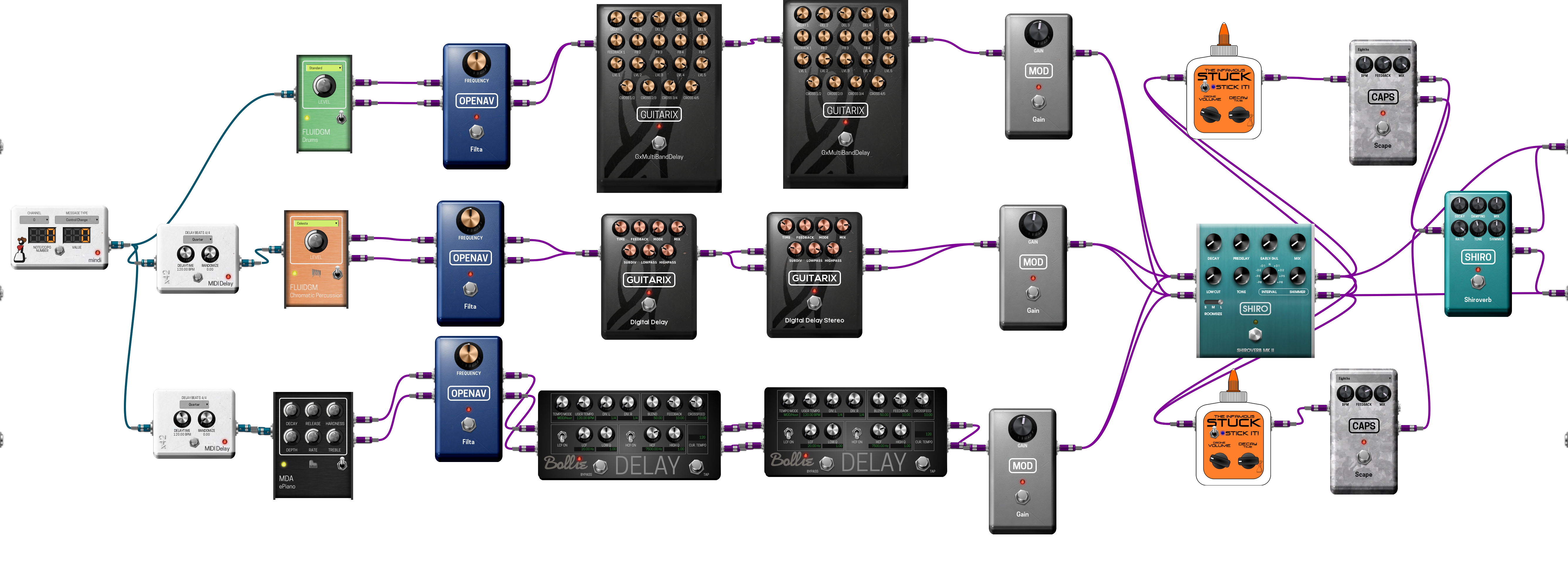 Pedalboard screenshot