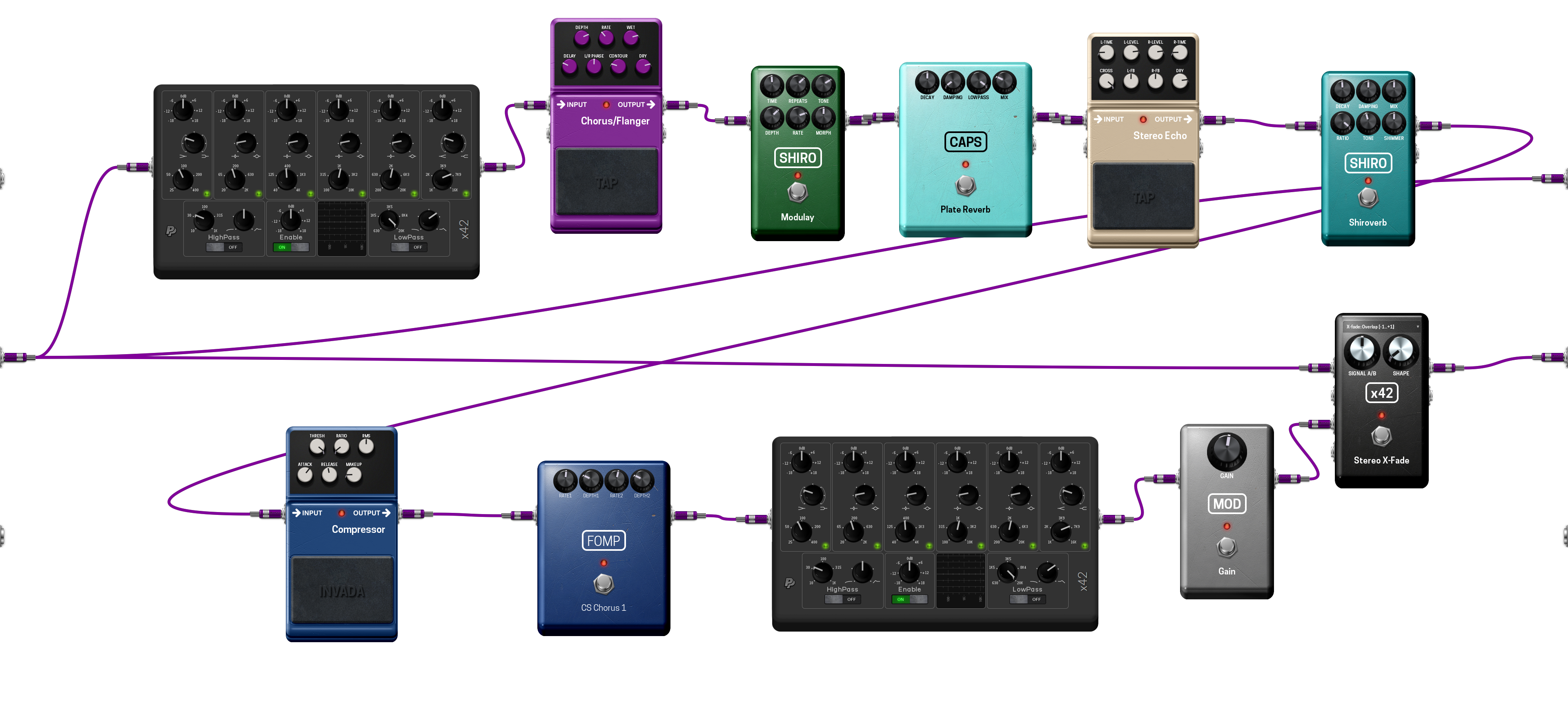 Pedalboard screenshot