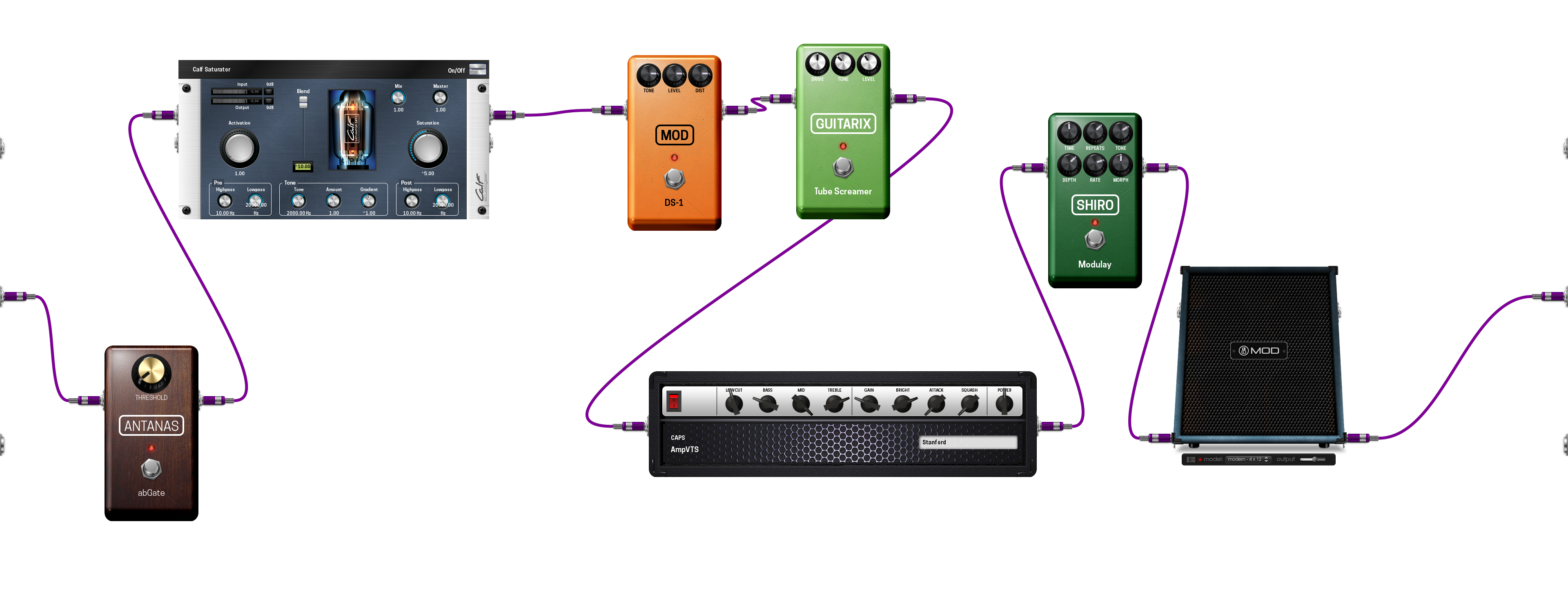 Pedalboard screenshot