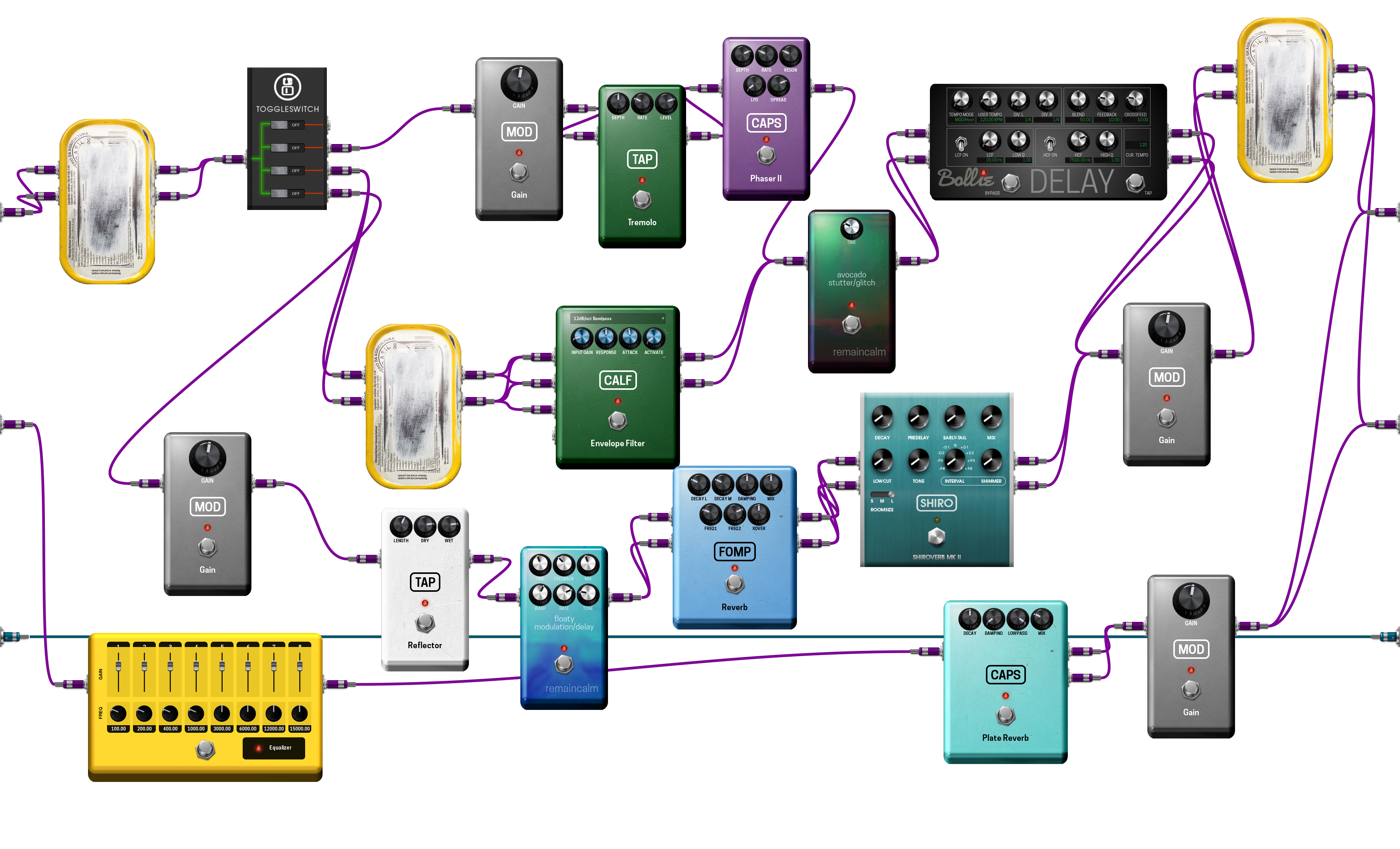 Pedalboard screenshot