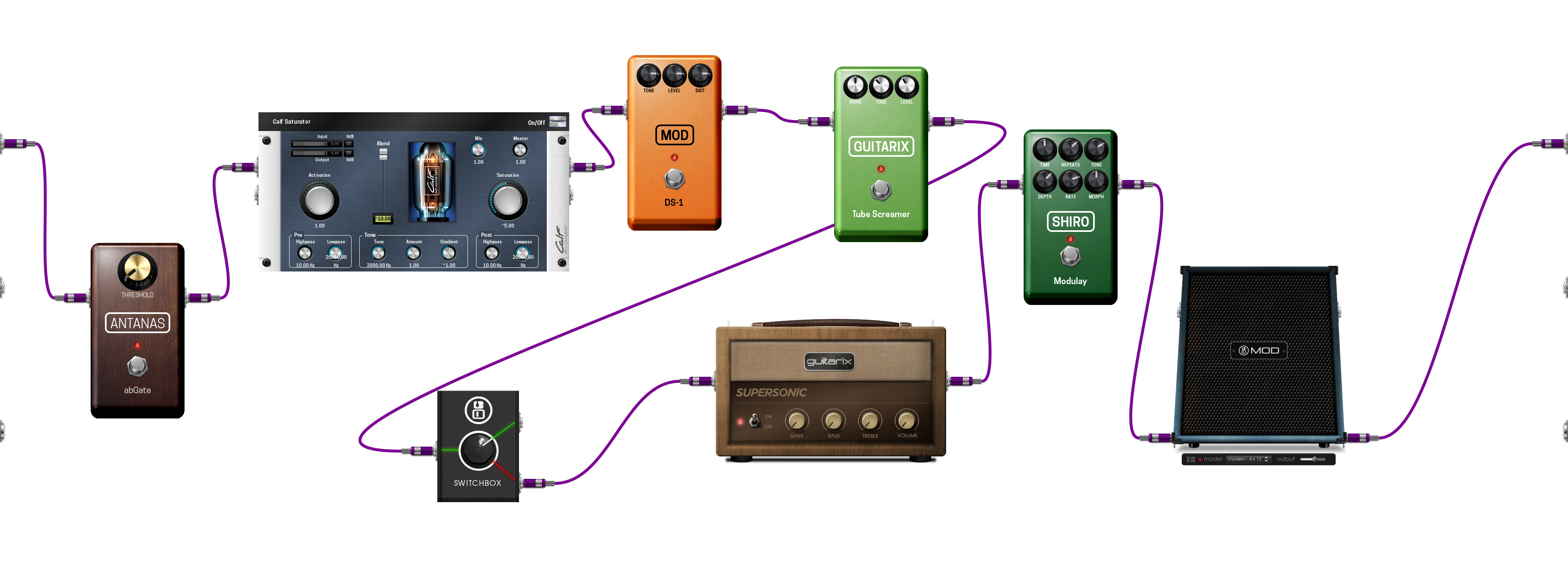 Pedalboard screenshot