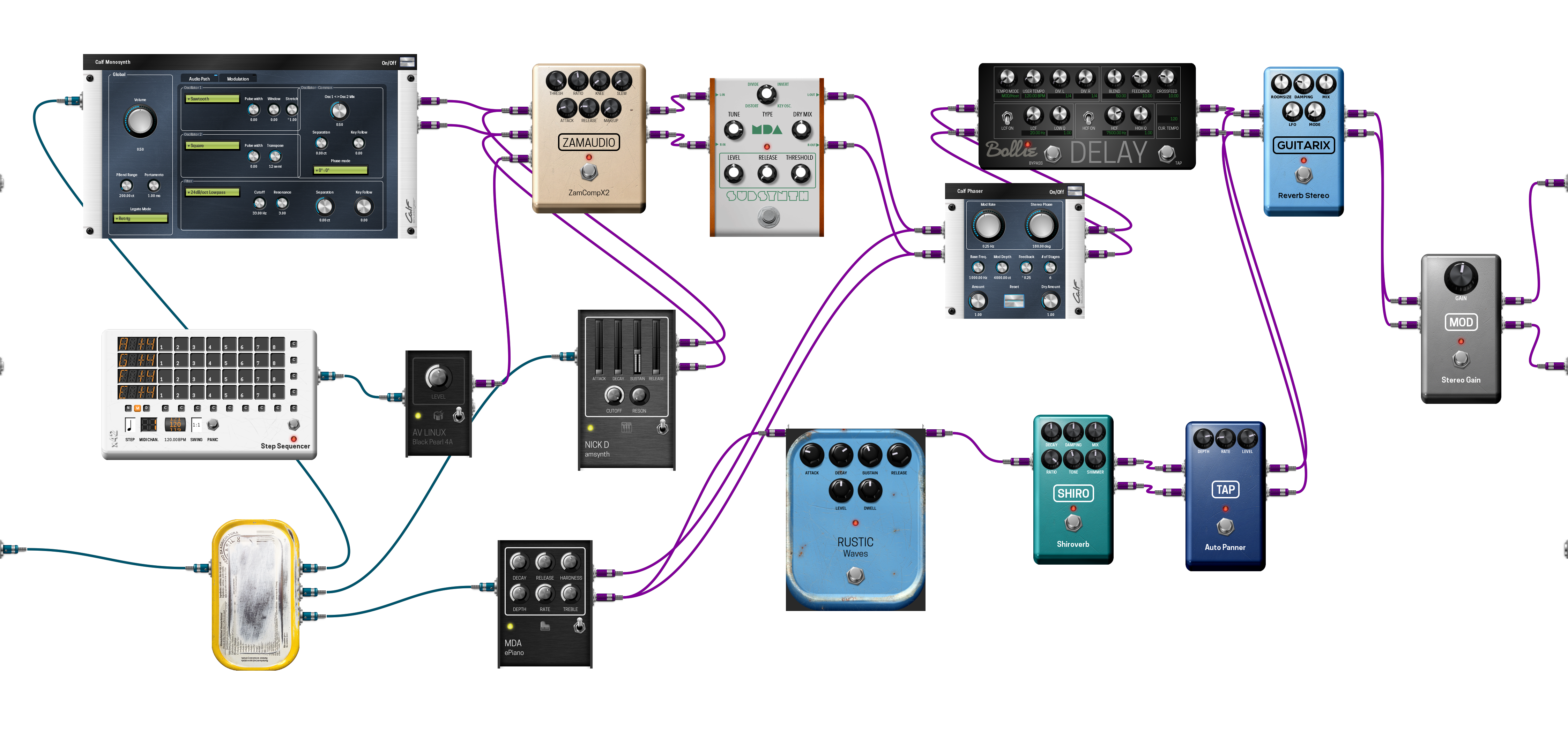 Pedalboard screenshot