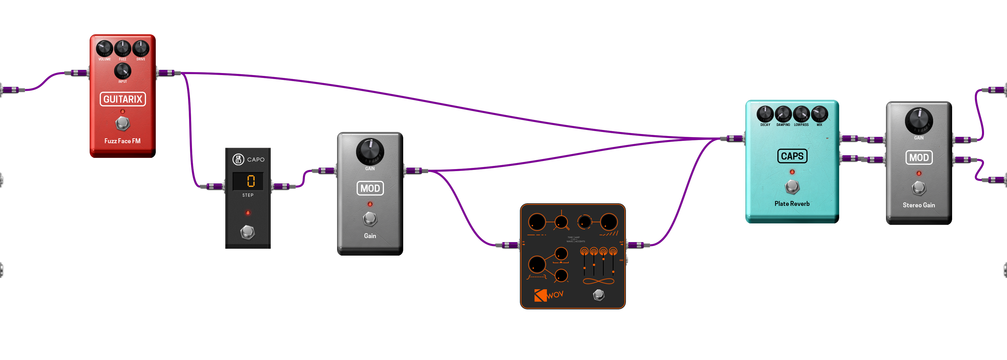 Pedalboard screenshot