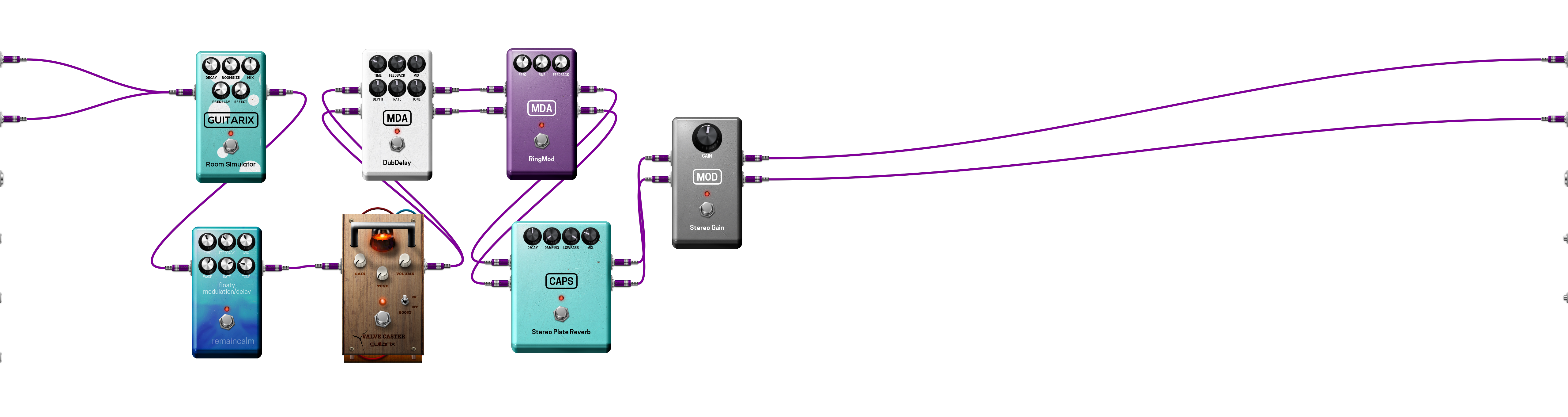 Pedalboard screenshot