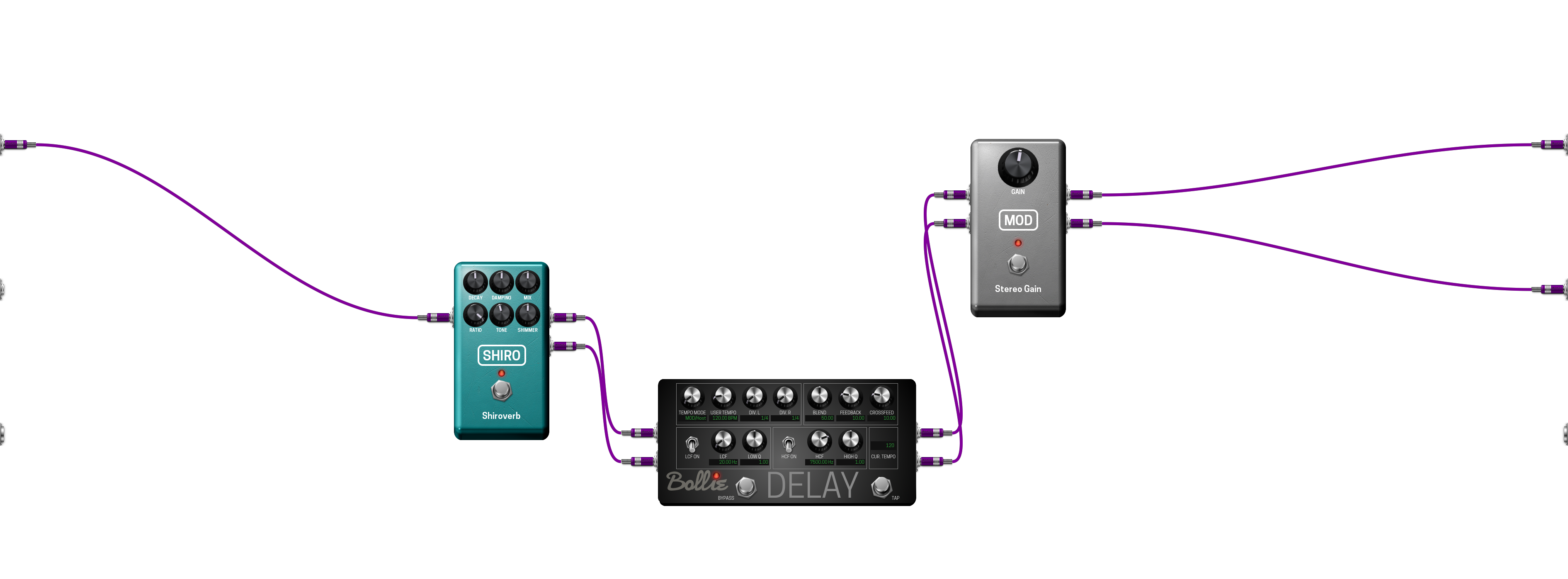 Pedalboard screenshot