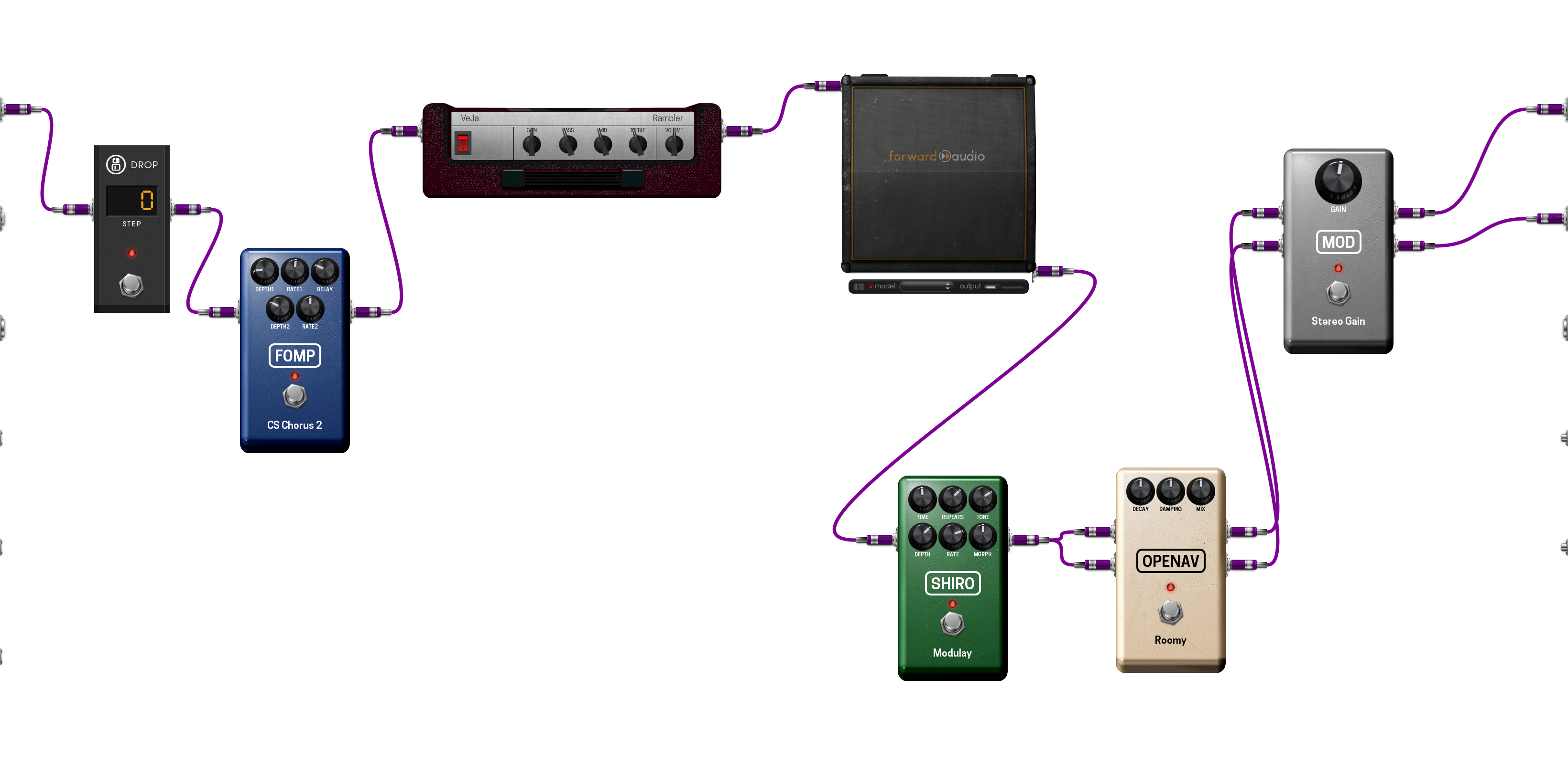 Pedalboard screenshot