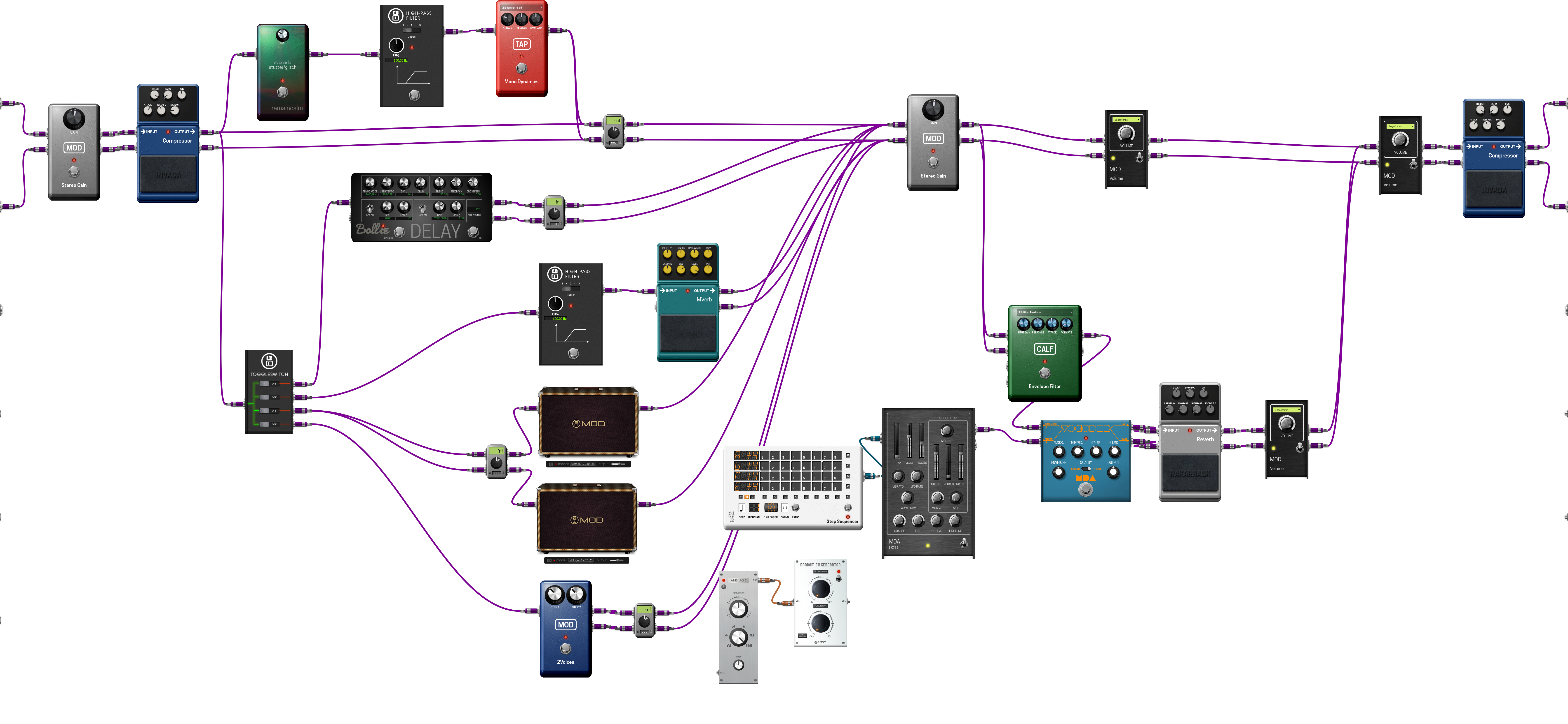 Pedalboard screenshot