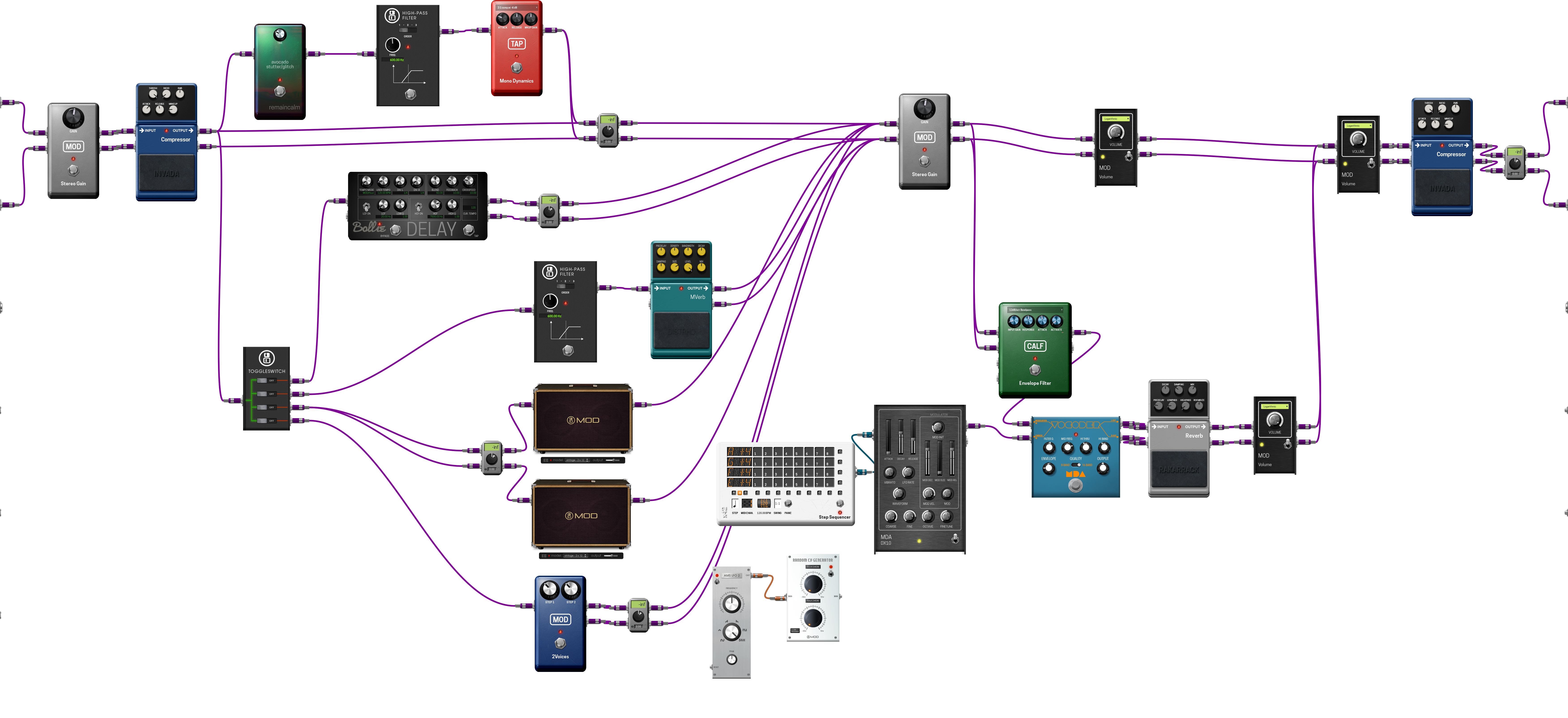 Pedalboard screenshot