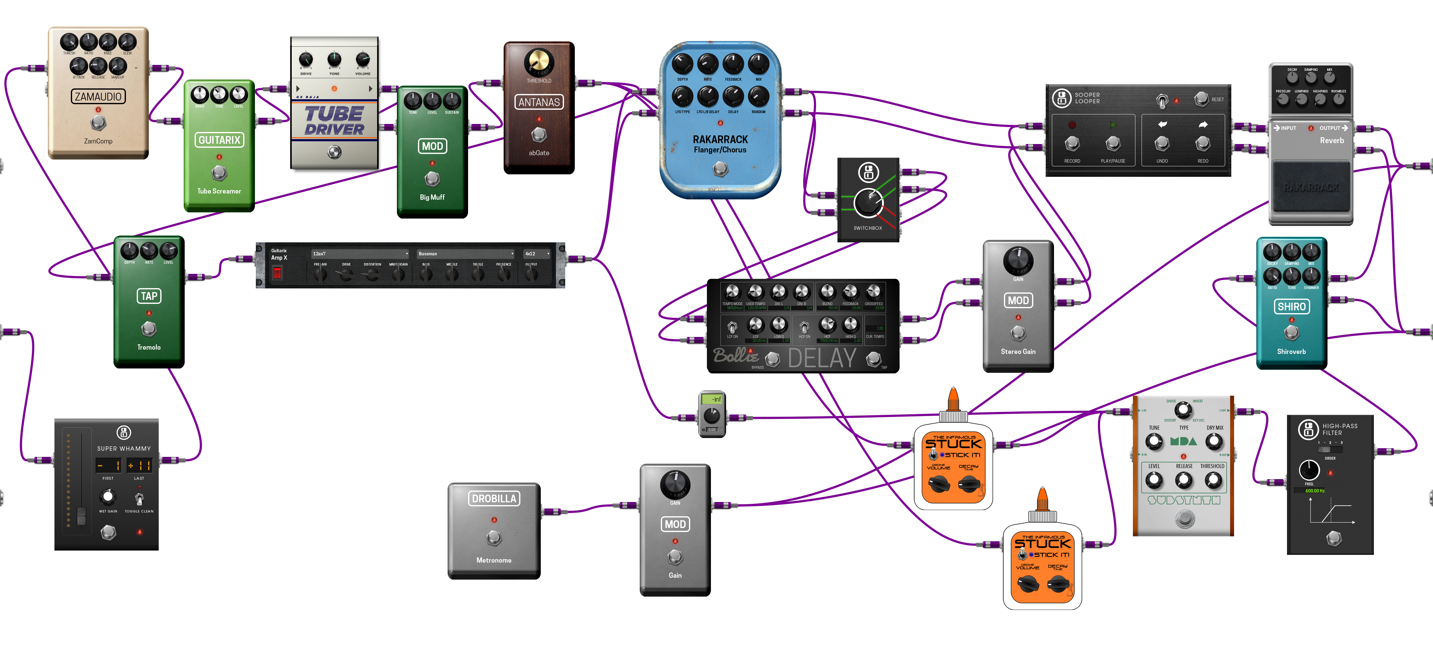 Pedalboard screenshot