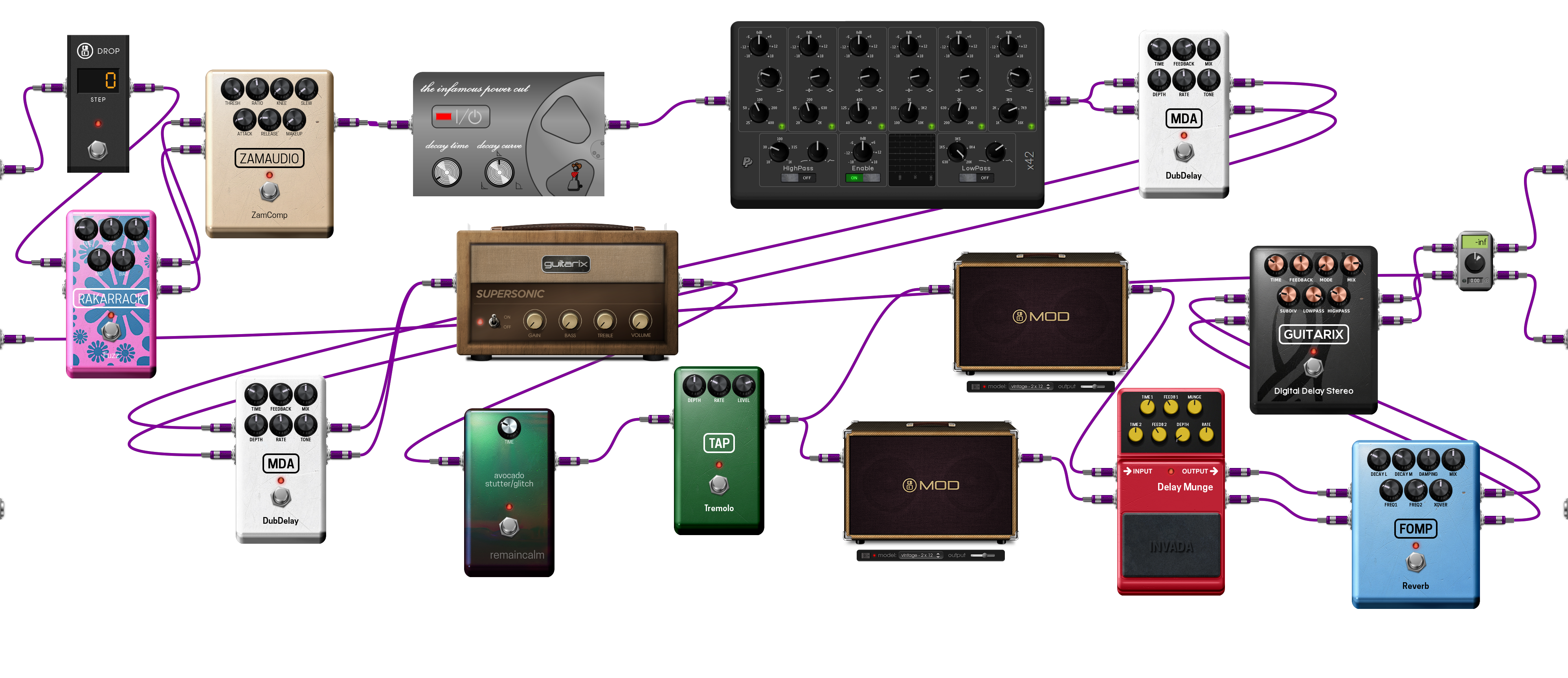 Pedalboard screenshot