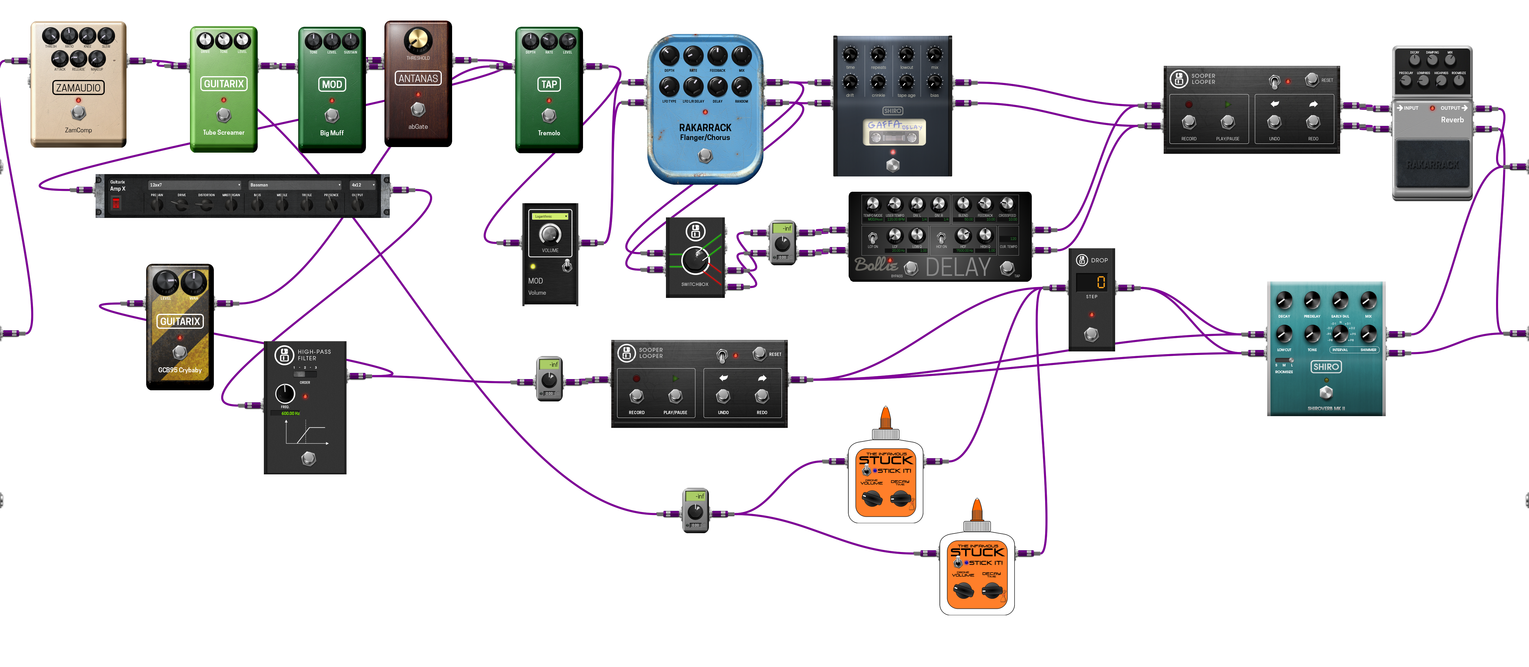 Pedalboard screenshot