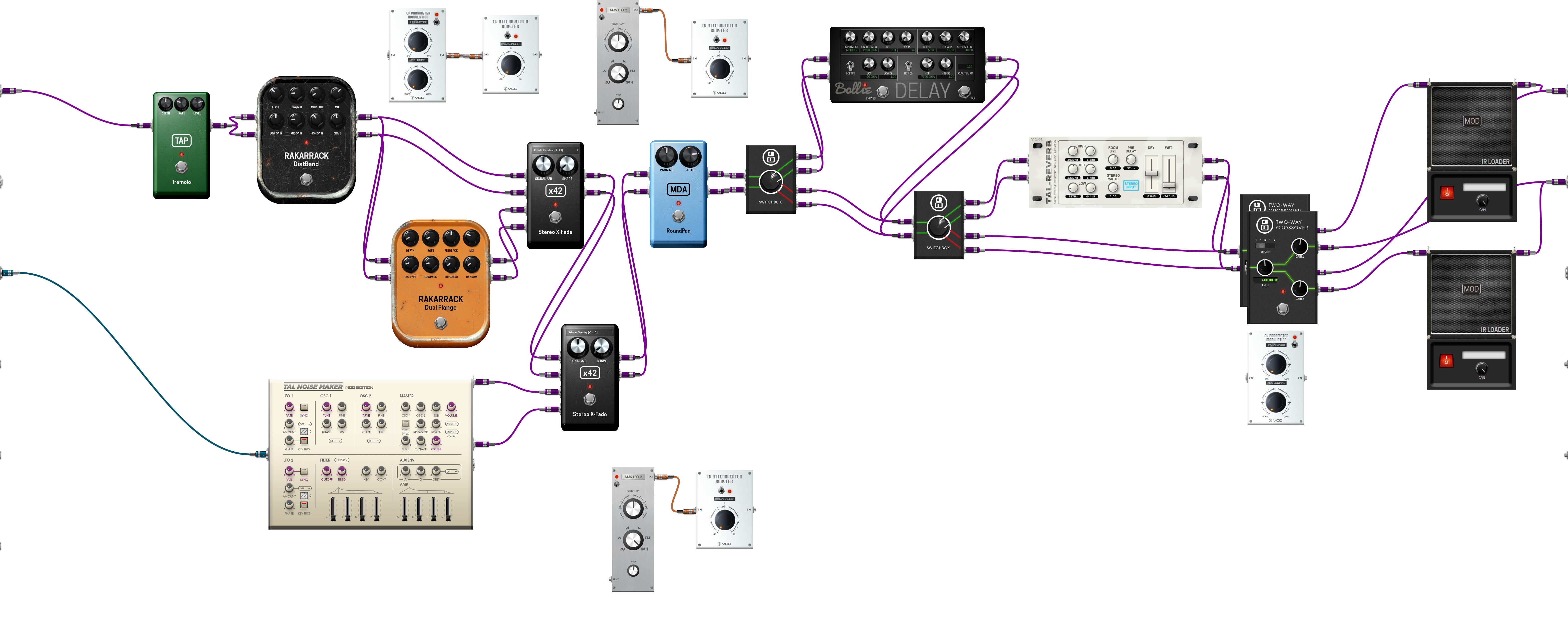 Pedalboard screenshot