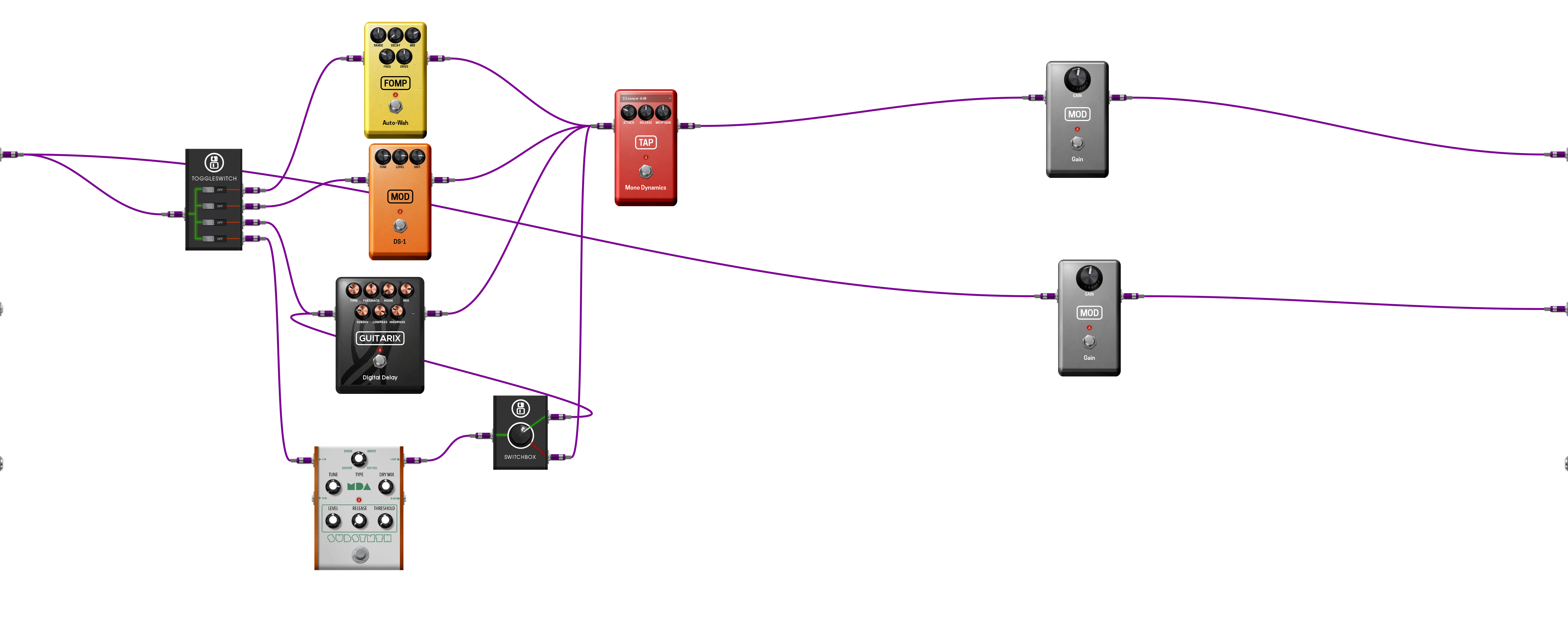 Pedalboard screenshot