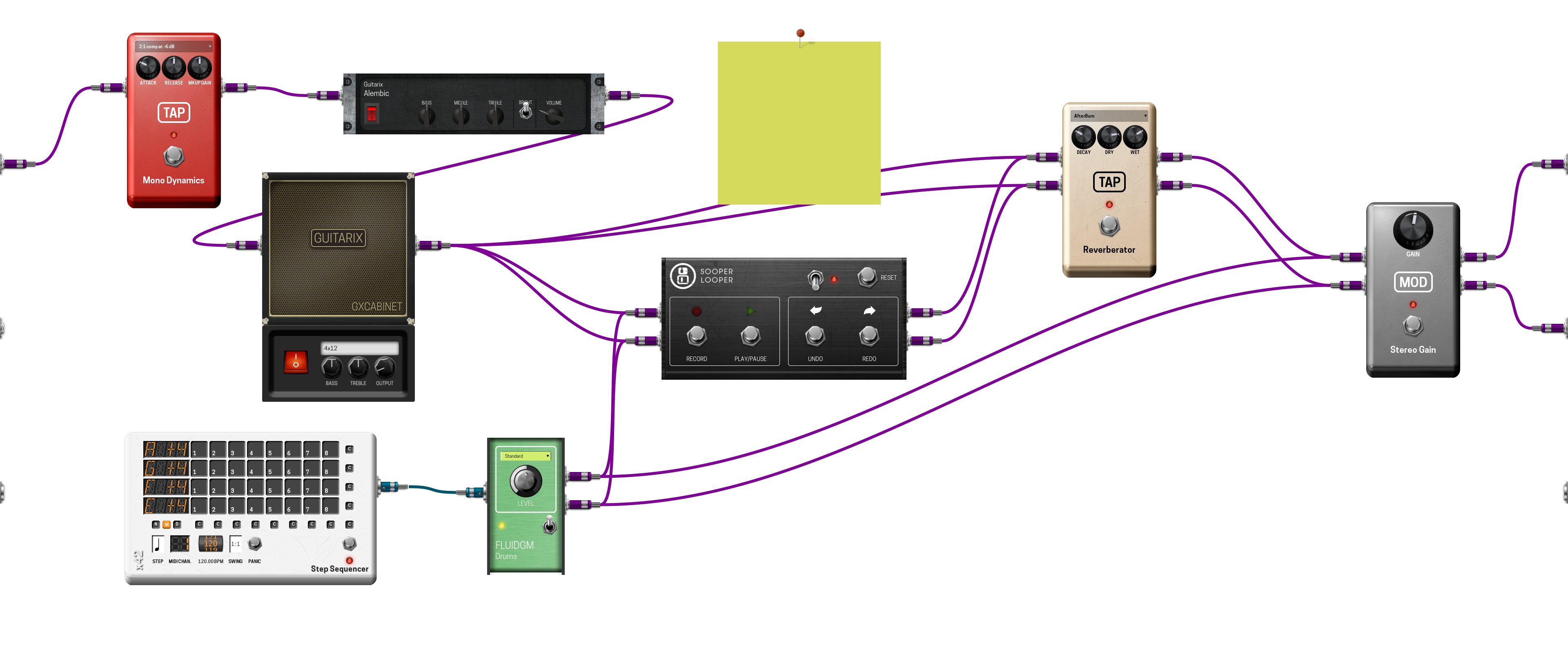 Pedalboard screenshot