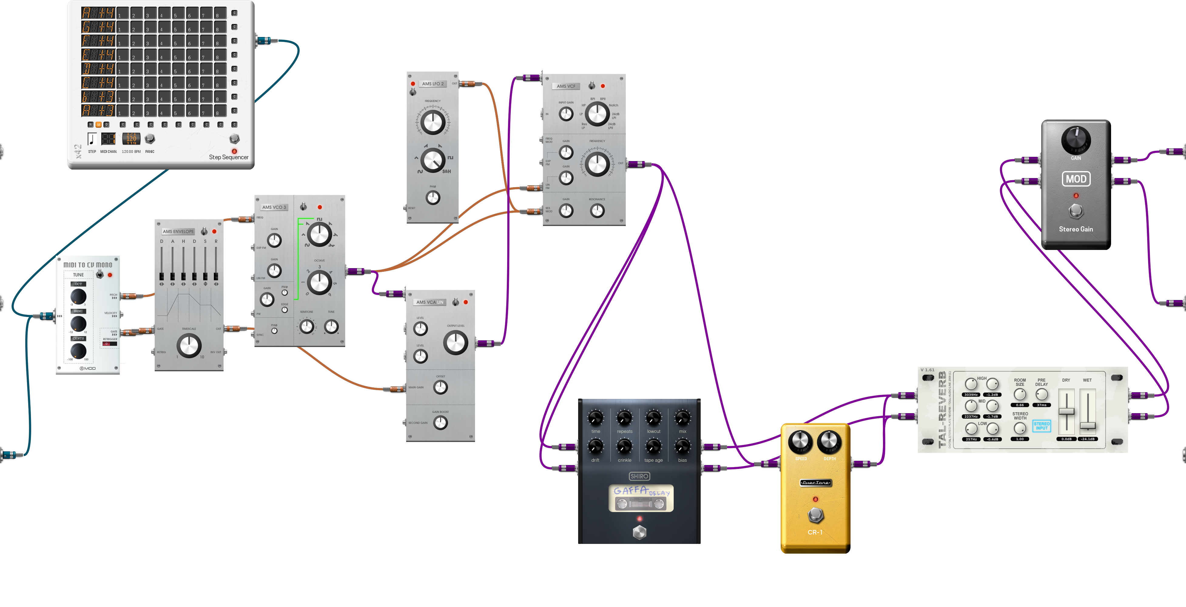 Pedalboard screenshot