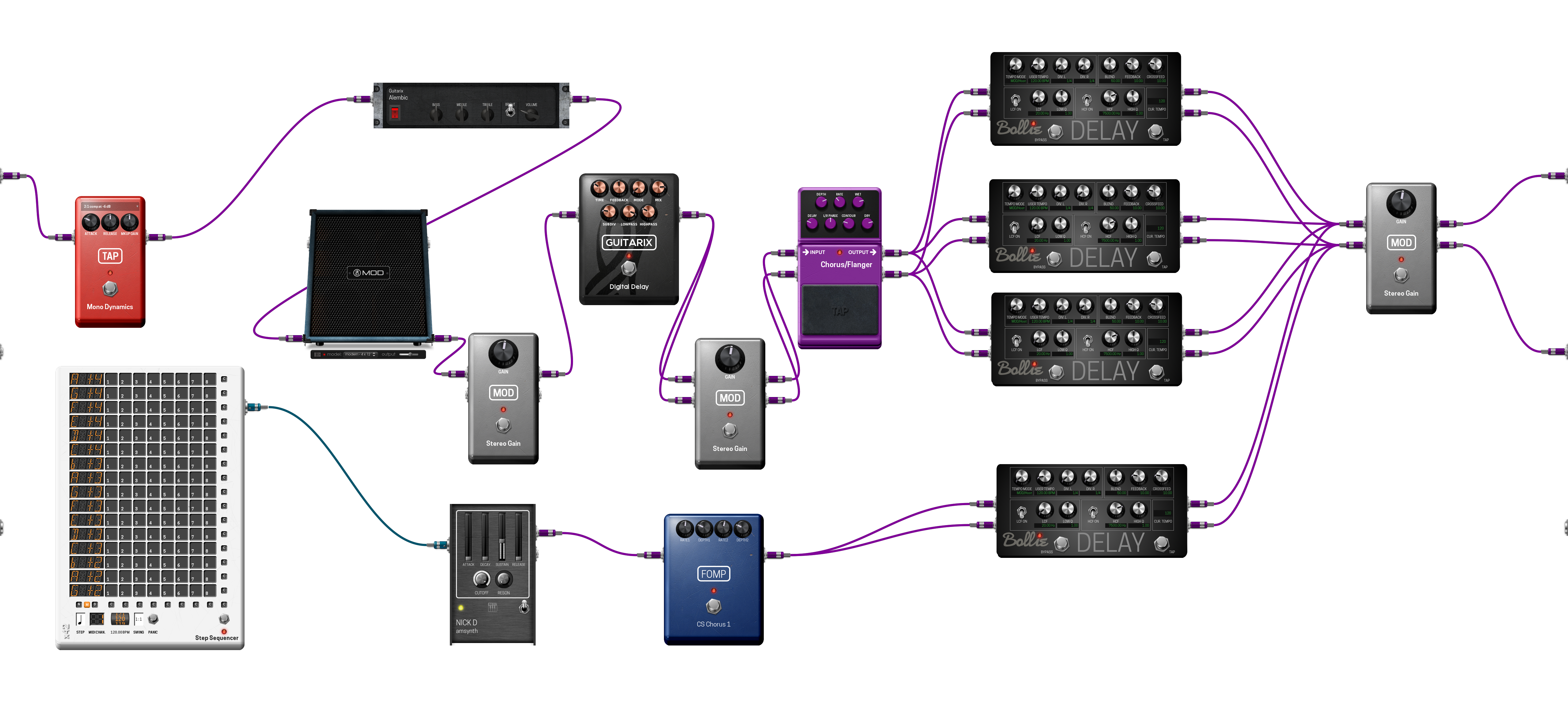 Pedalboard screenshot