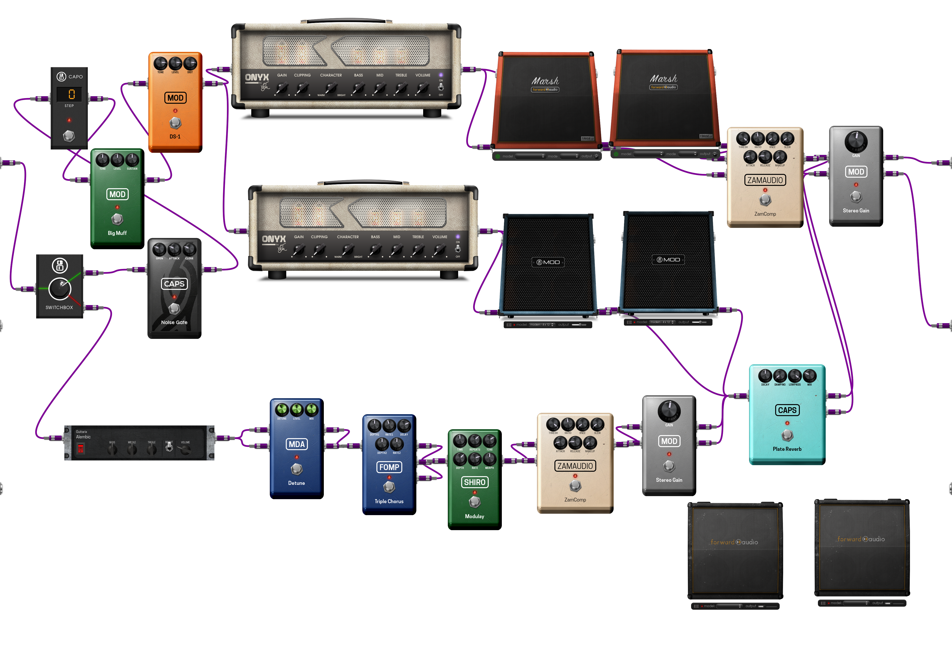 Pedalboard screenshot