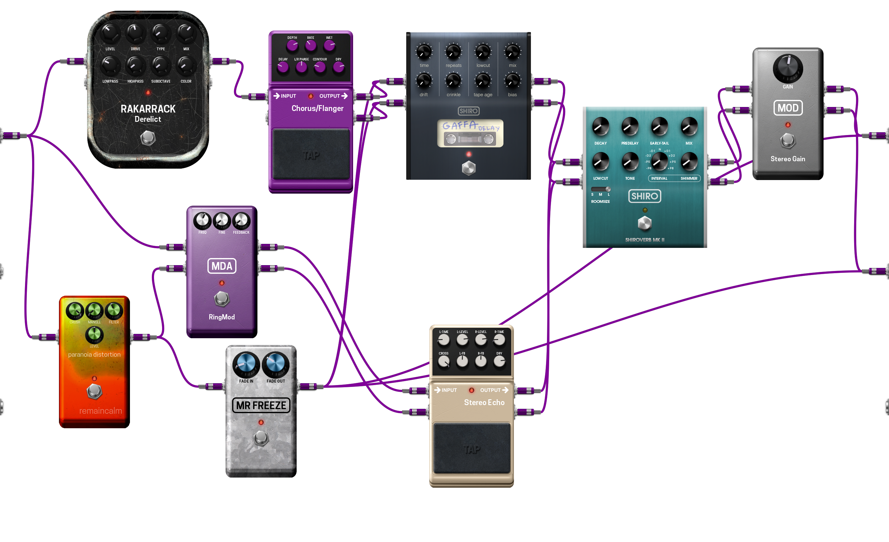 Pedalboard screenshot