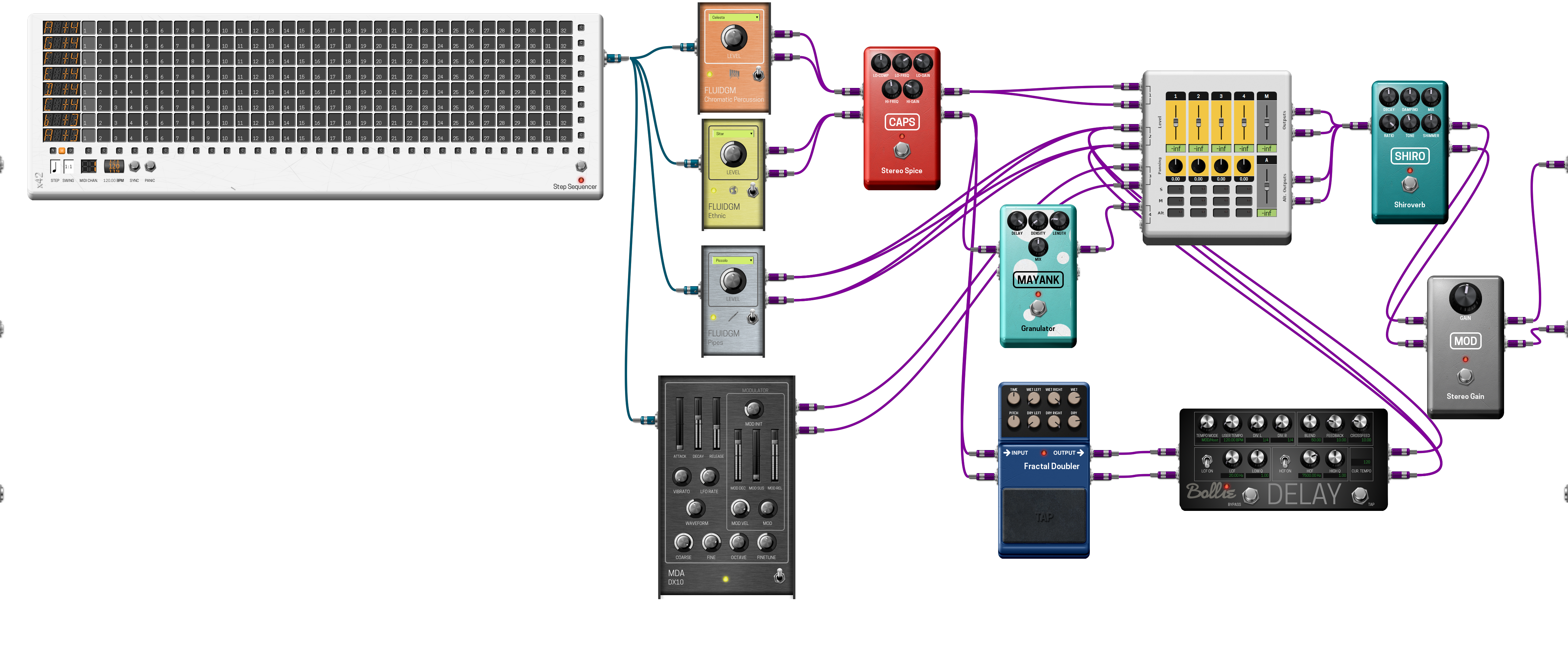 Pedalboard screenshot