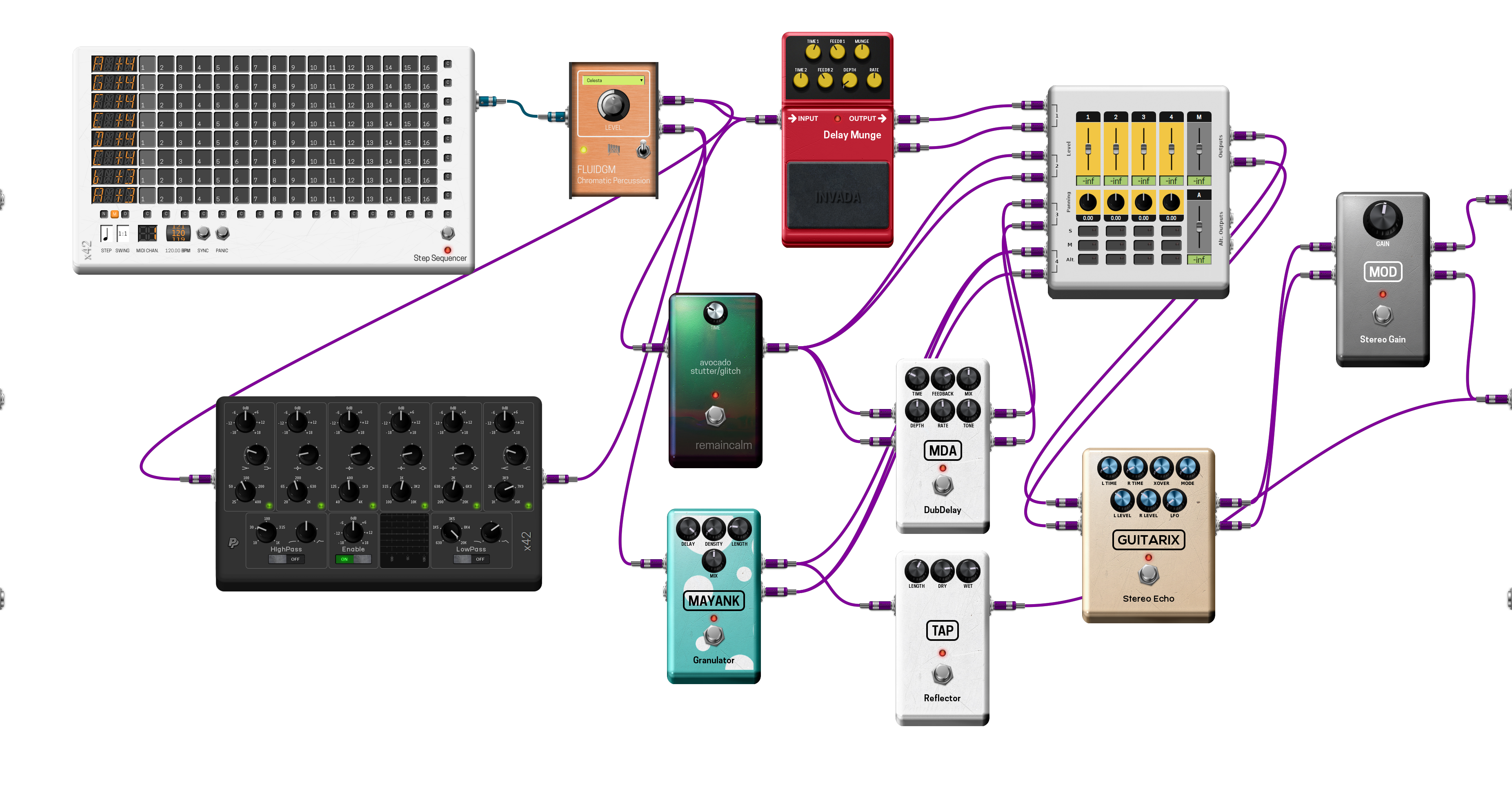 Pedalboard screenshot