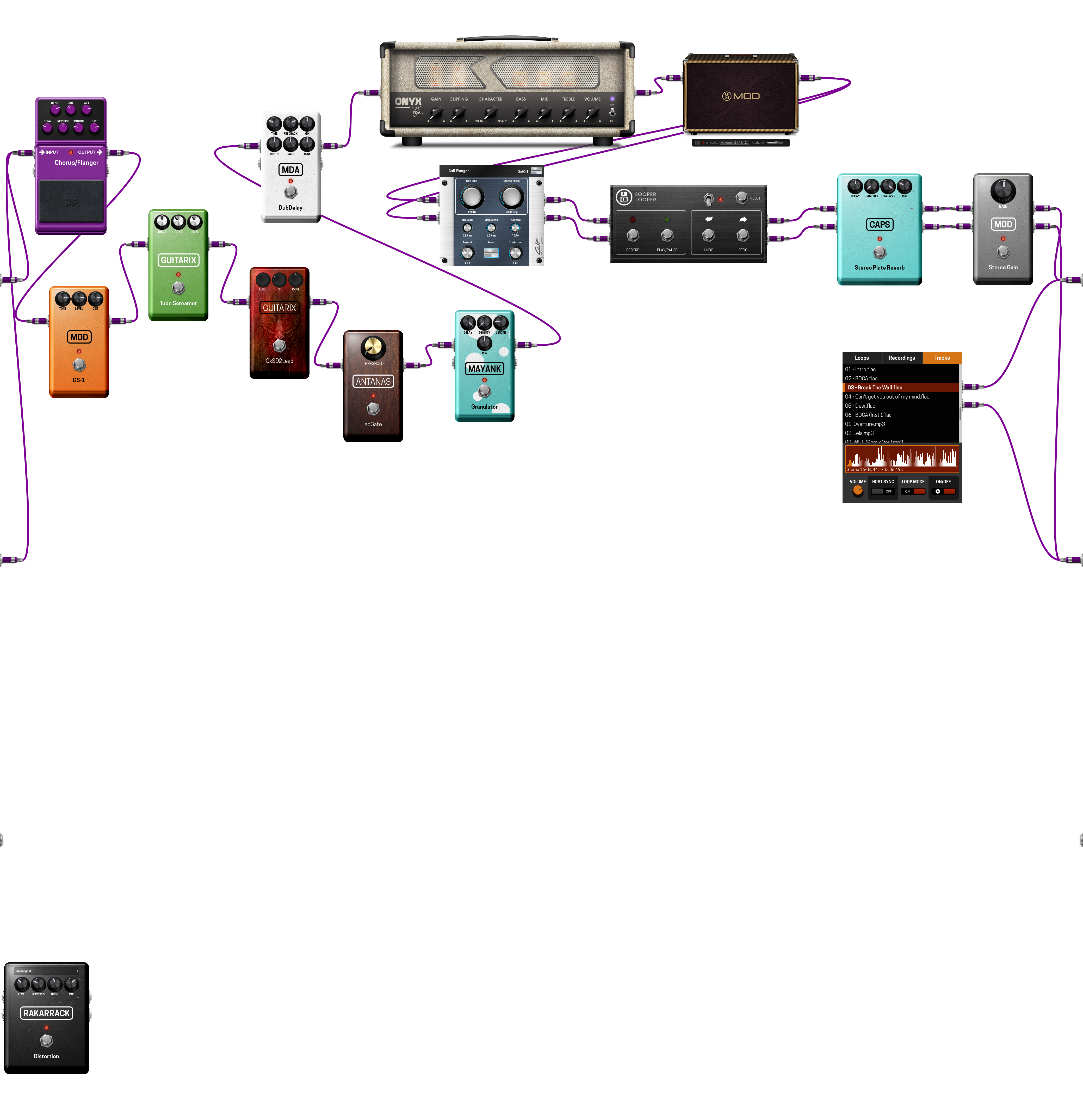 Pedalboard screenshot