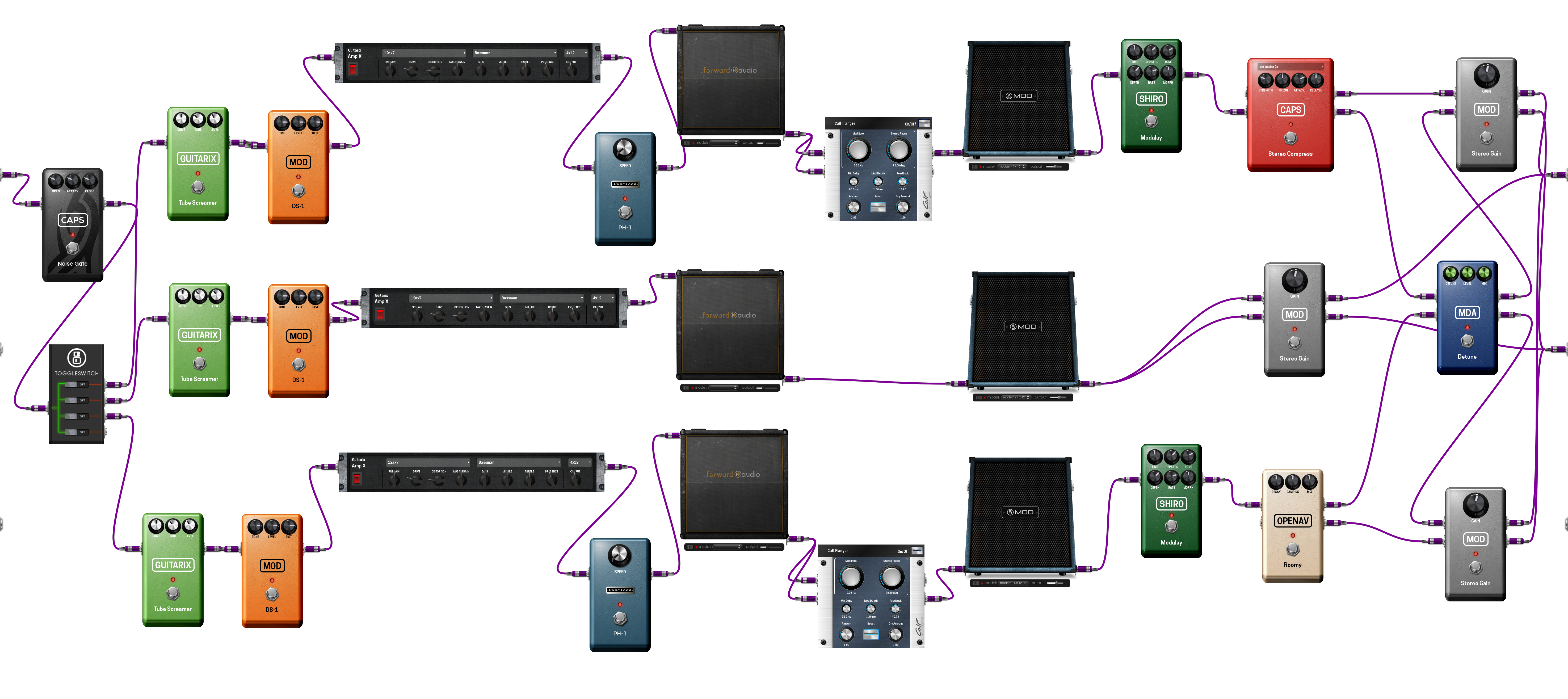 Pedalboard screenshot