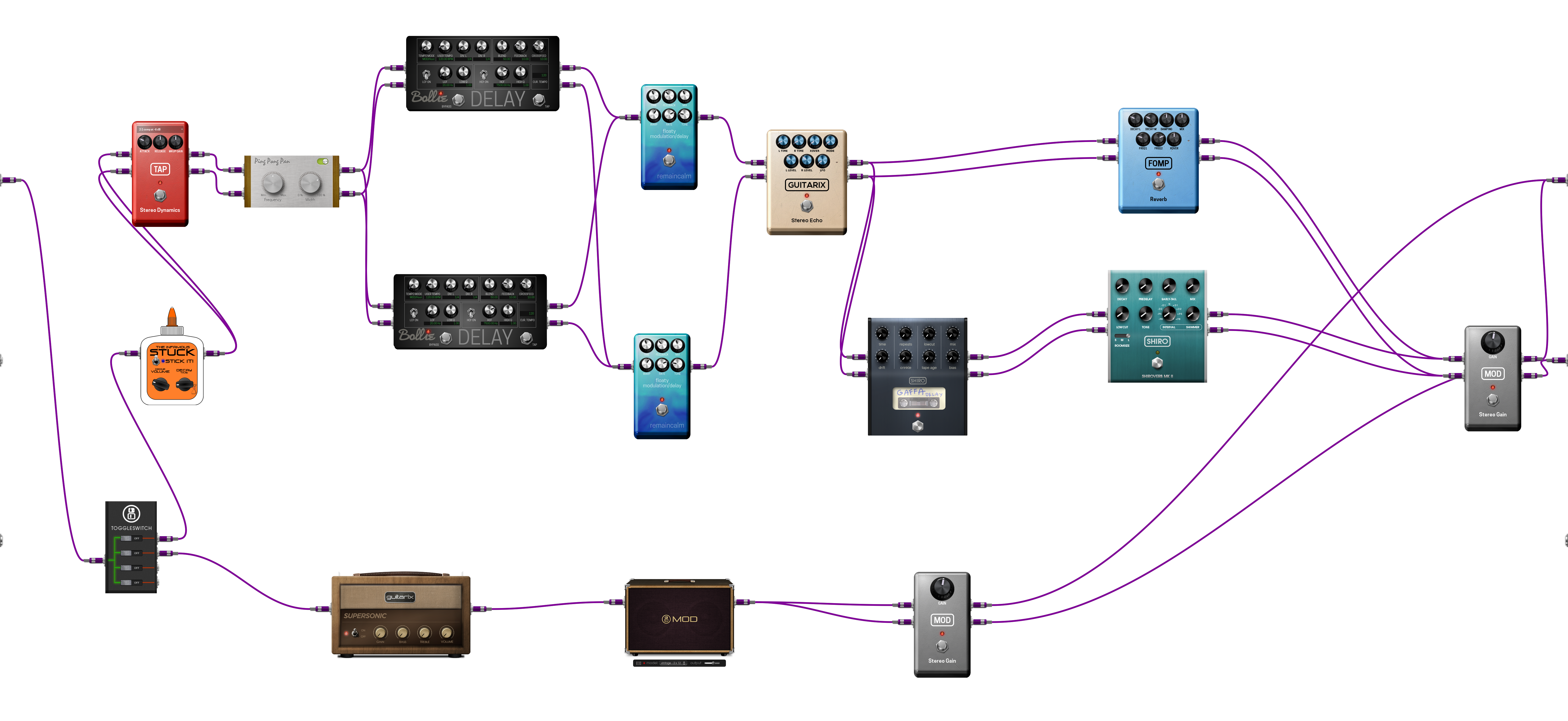 Pedalboard screenshot