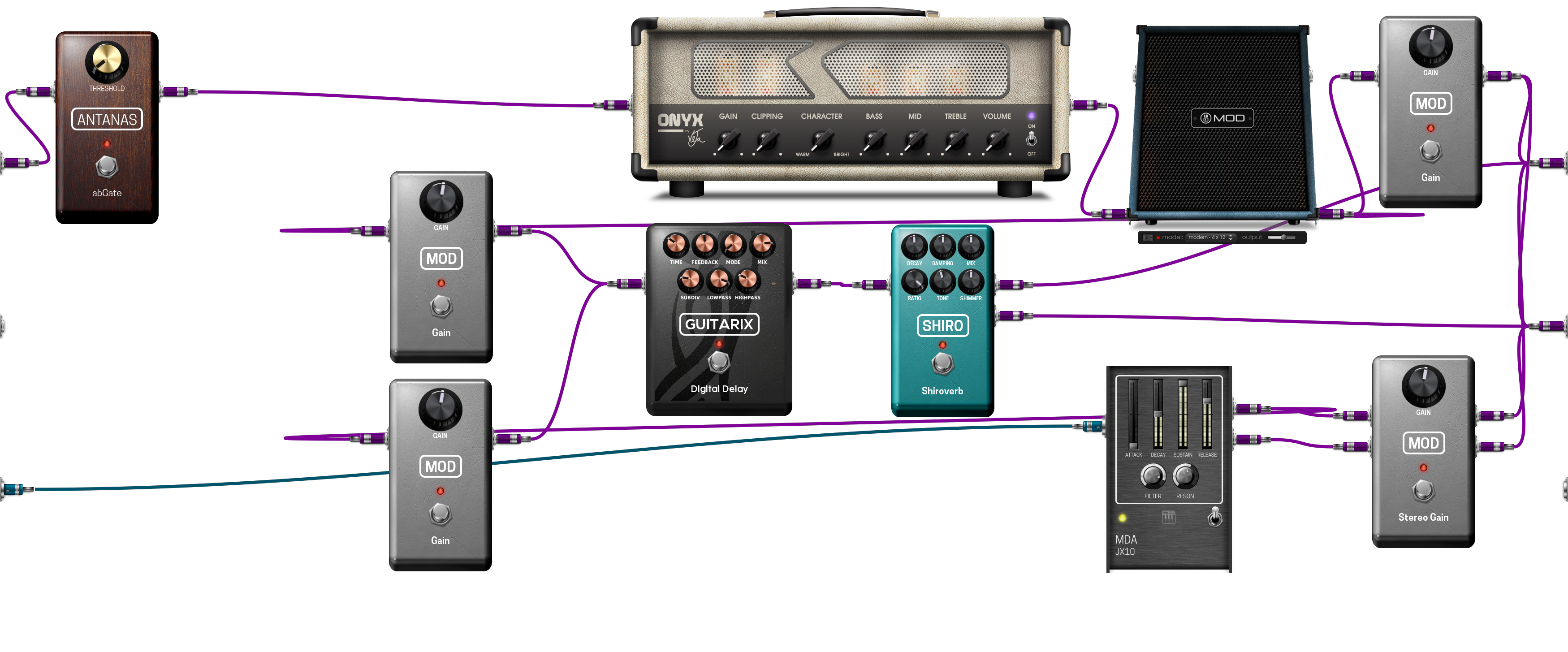 Pedalboard screenshot